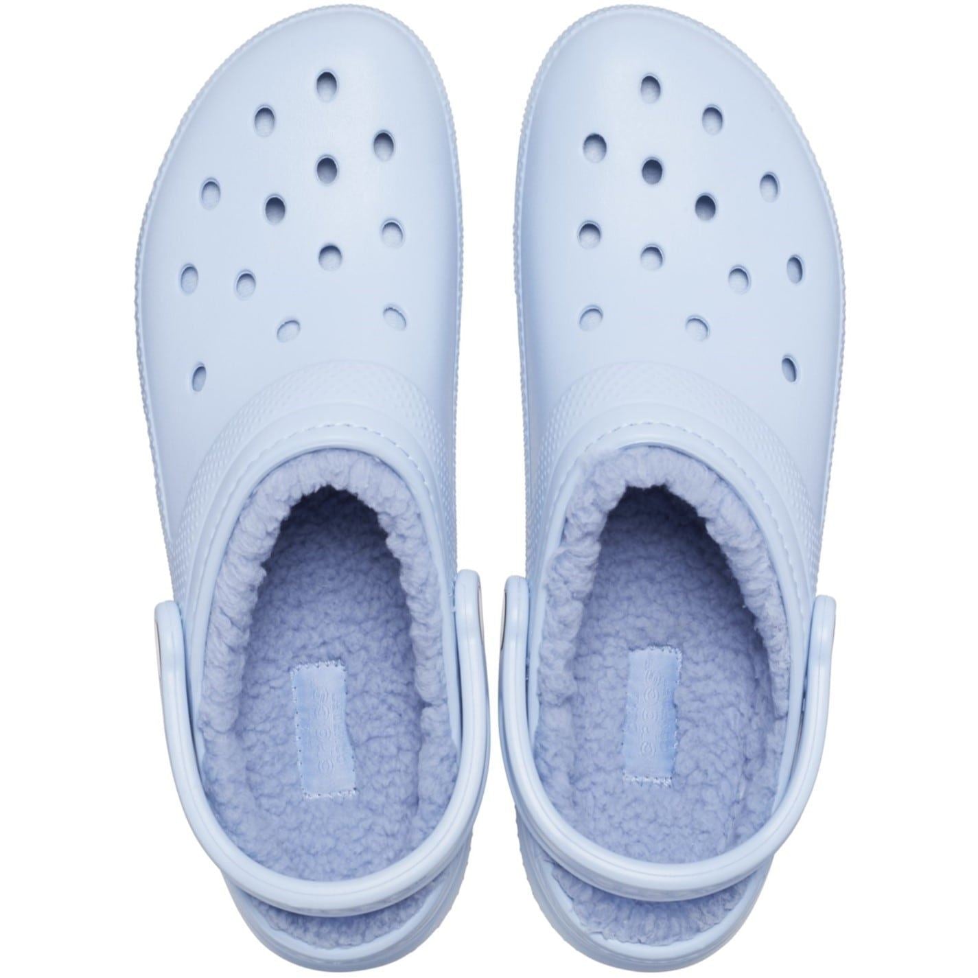 Crocs Lined Shuv Clogs with Perforated Toe