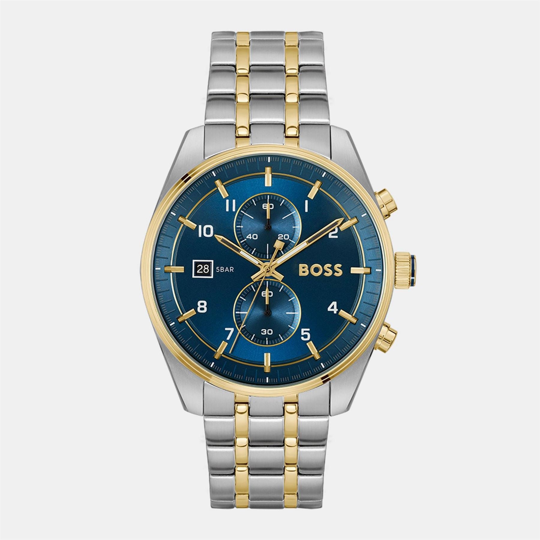 Boss BOSS Skytraveller Bi Colour Chronograph Watch