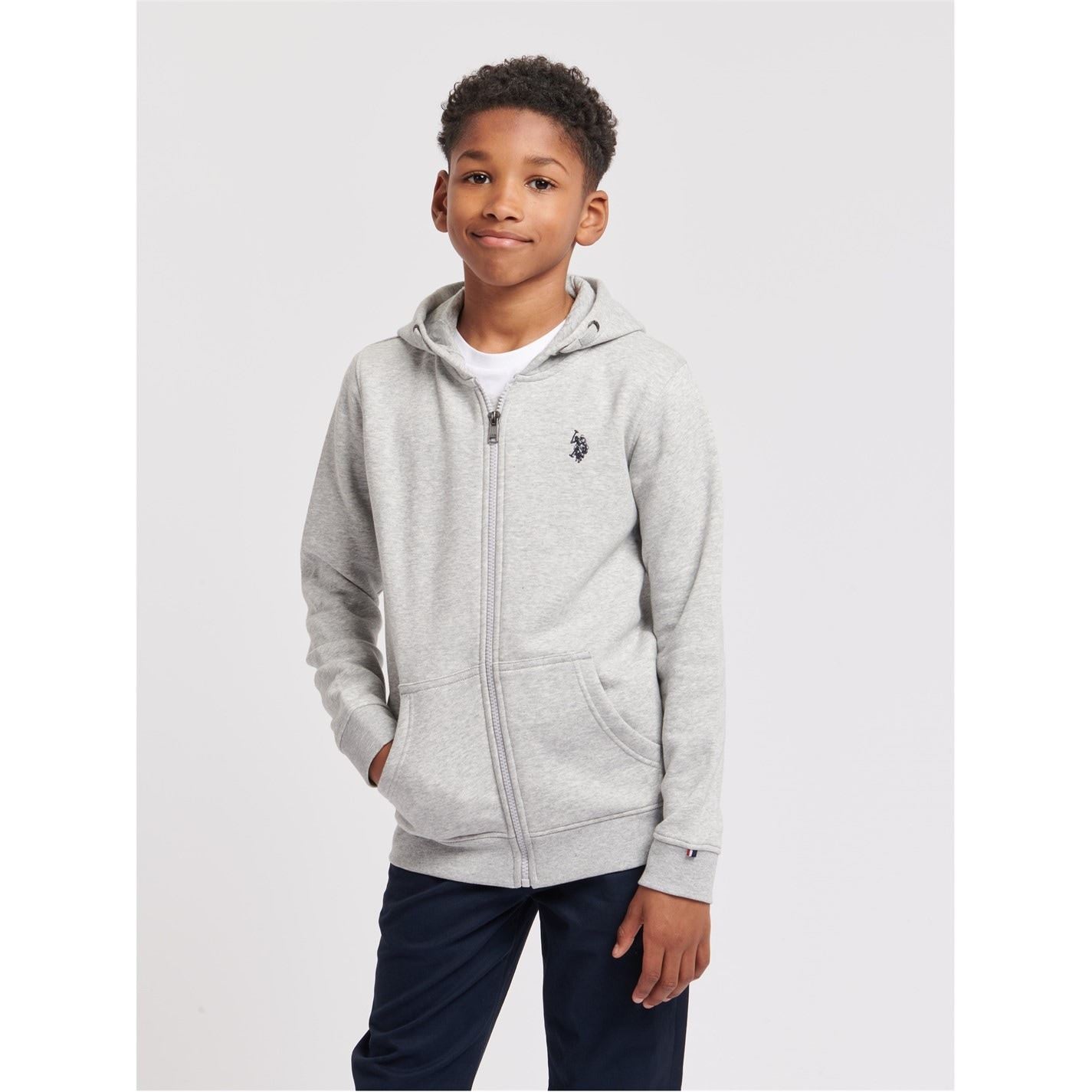 US Polo Assn Hooded Regular Fit Long Sleeve Sweatshirt