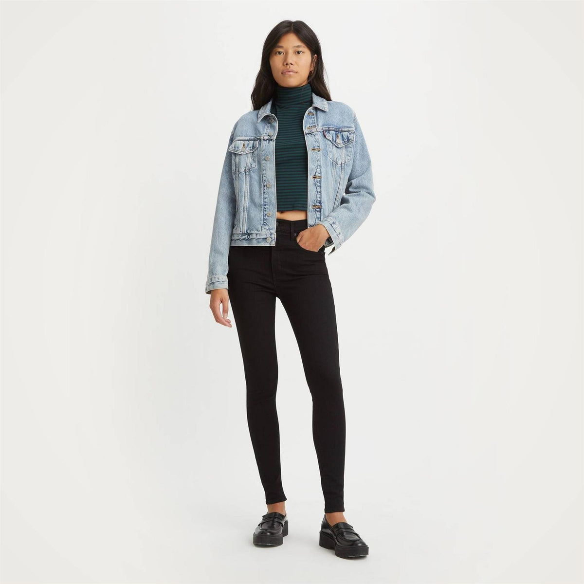 Levis High Super Skinny Jeans