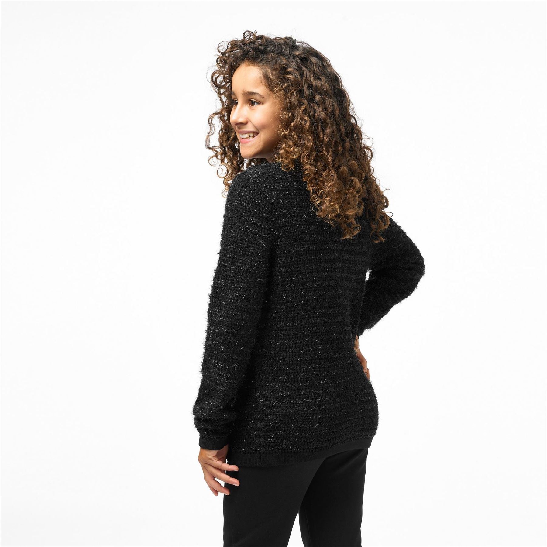 Biba Girls Fluffy Cardigan