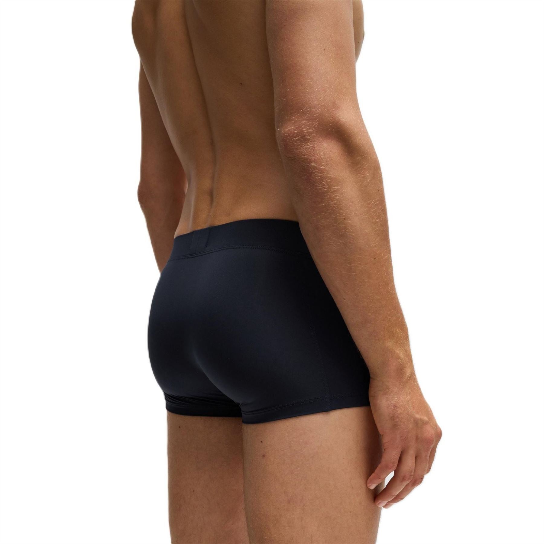Boss Solid Patterned Energy Trunck with Waistband Logo