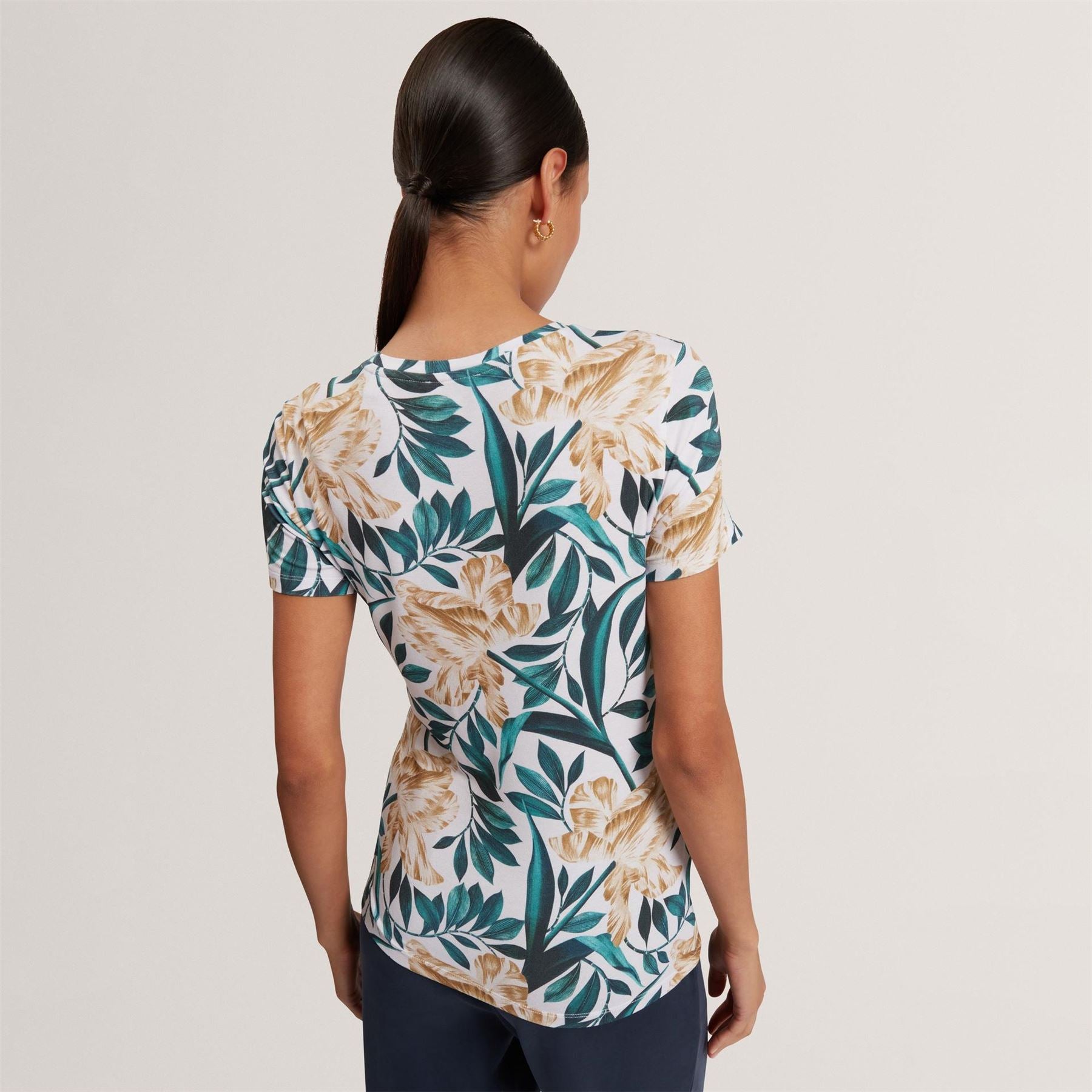 Ted Baker Printed Slim Fit T-Shirt