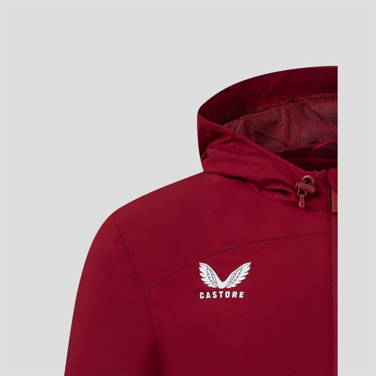 Castore Water Resistant Long Sleeve Hooded Rugby Jacket
