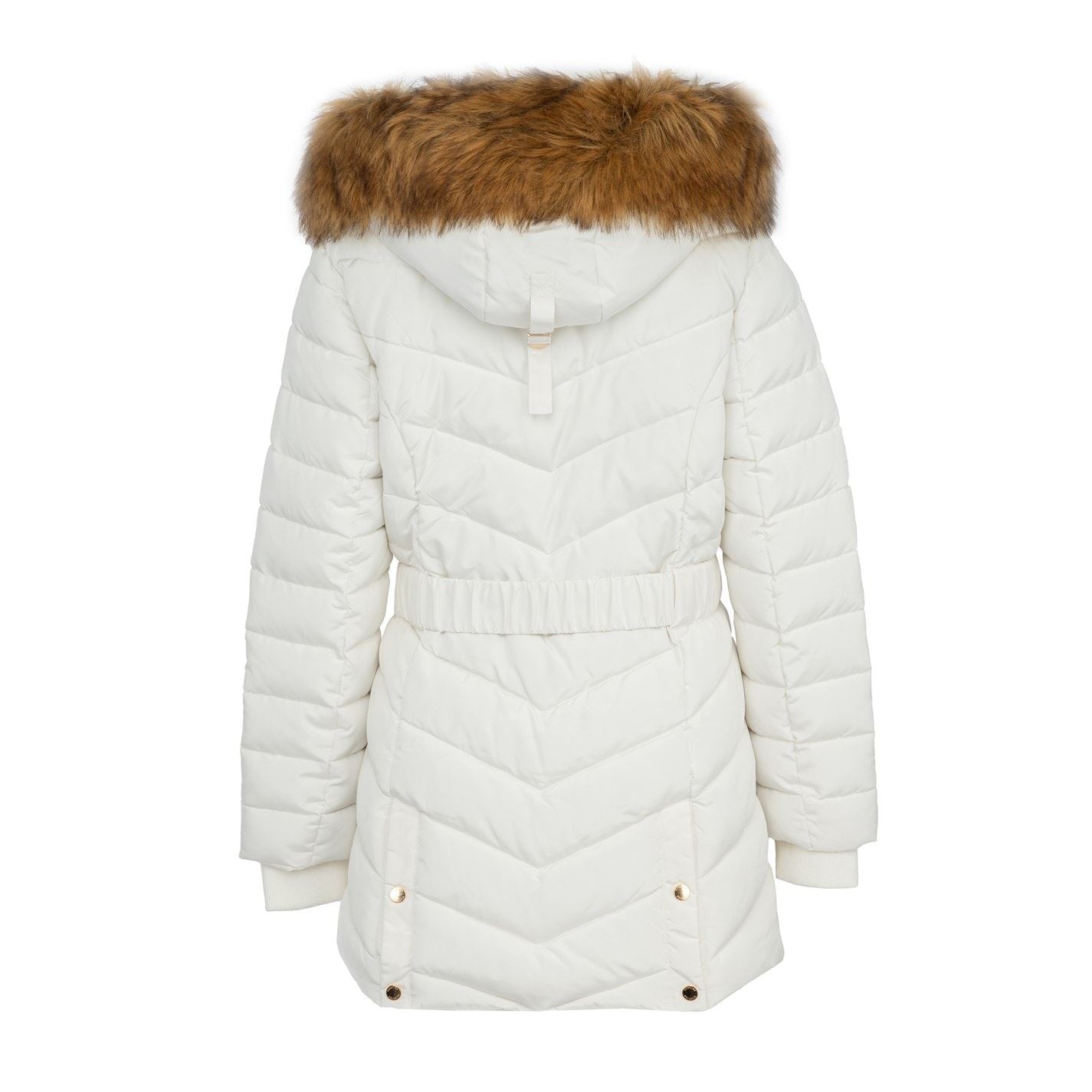 Firetrap Waterproof Long Sleeve Mid Length Puffer Jacket
