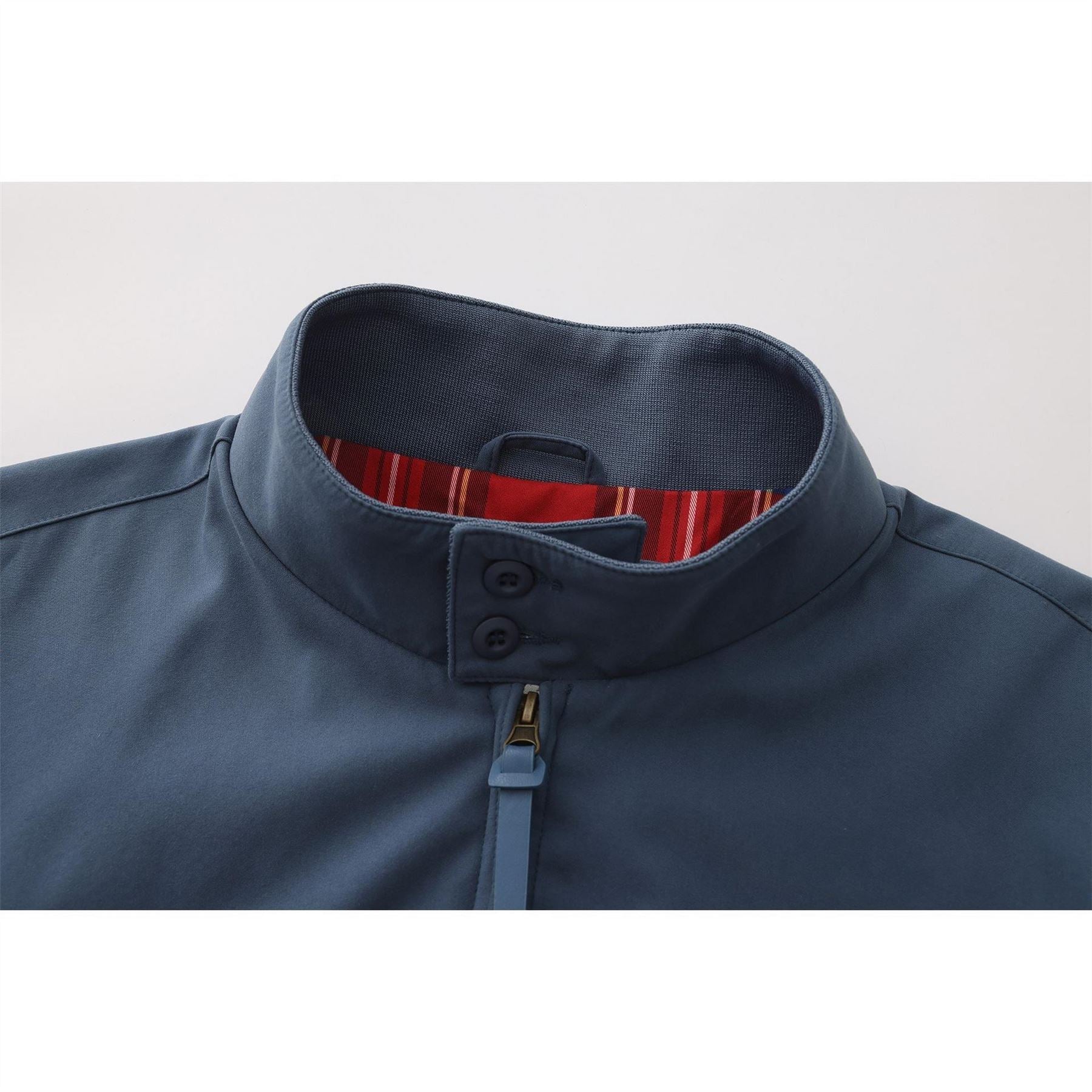 SoulCal Mock Neck Snap Button Ribbed Cuff Harrington Jacket