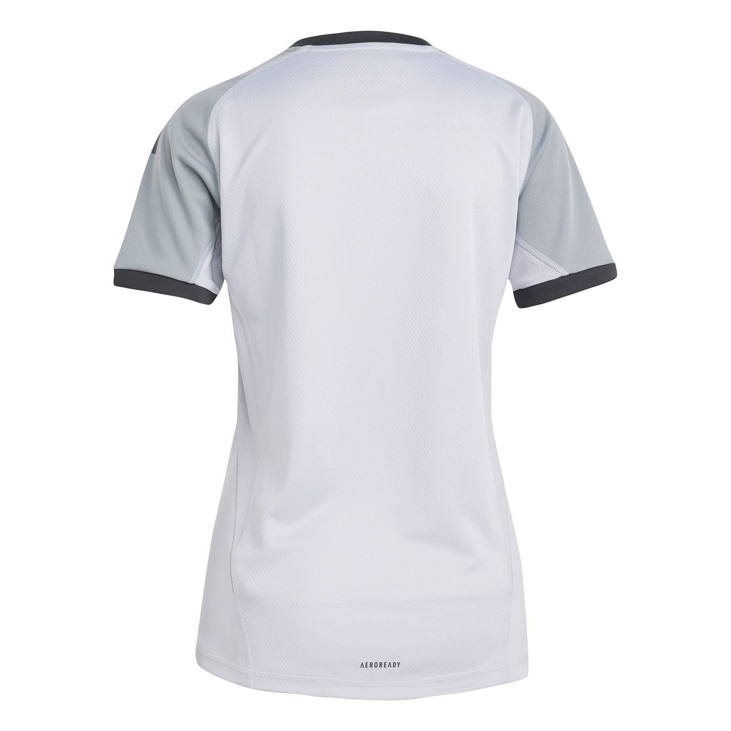 adidas Regular Fit Raglan Sleeve V-Neck T-Shirt