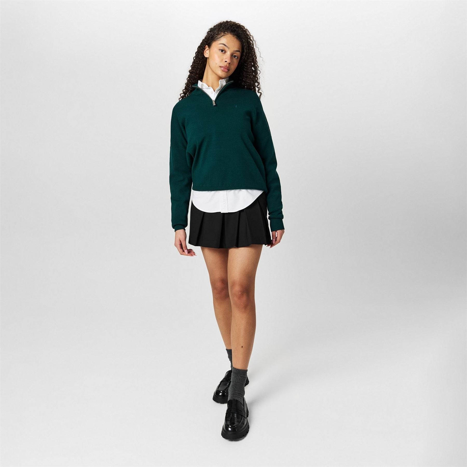 Jack Wills Mock Neck Regular Fit Sweater
