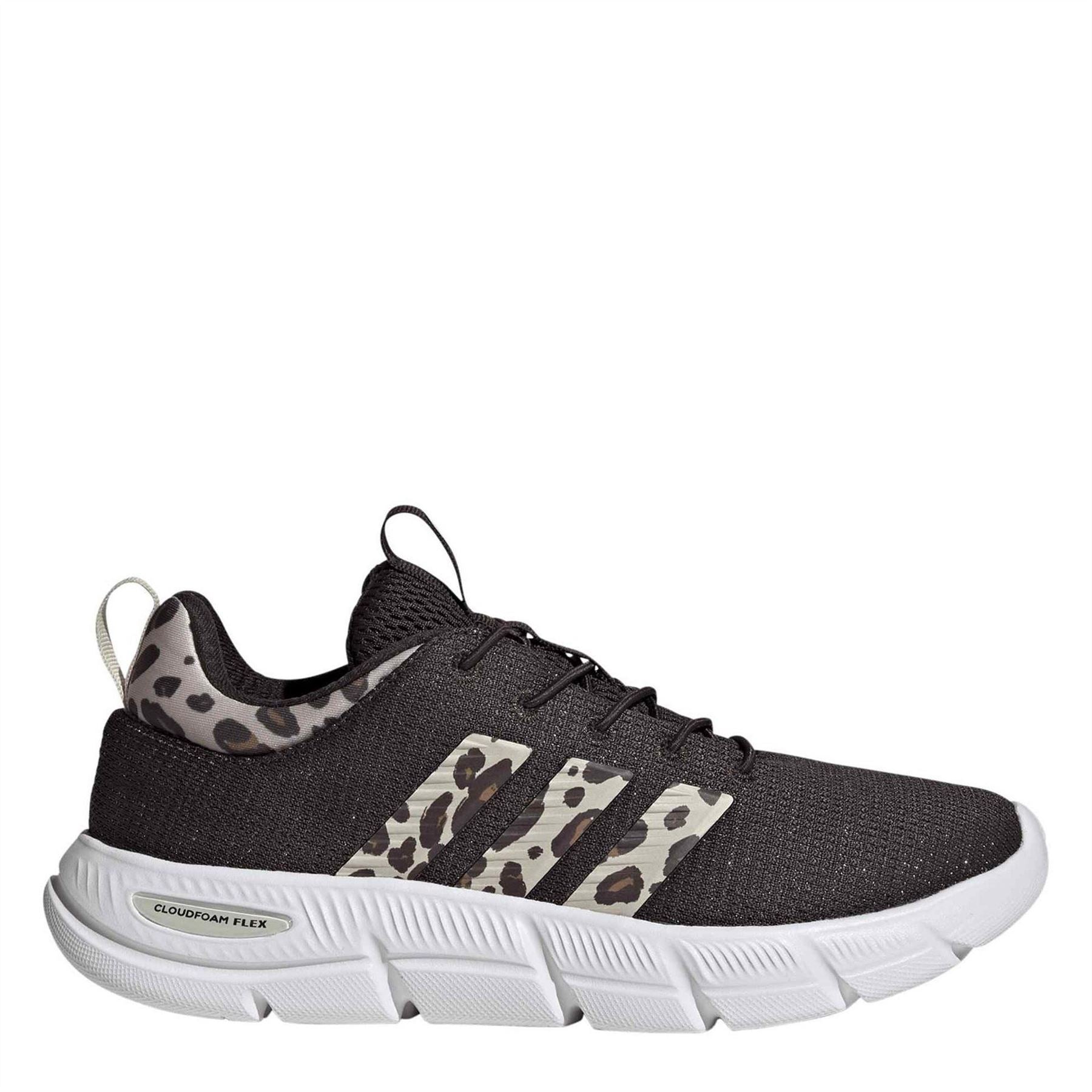 adidas Adults Cloudfoam Flex Elastic Laces Low Top Trainers