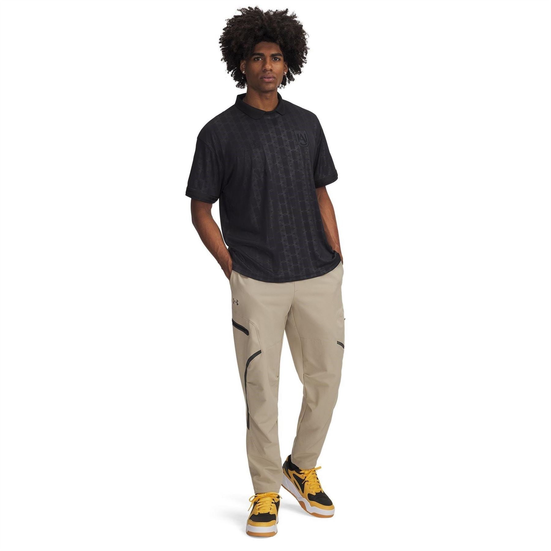 Under Armour Collared Neck Short Sleeve Jersey Shirt