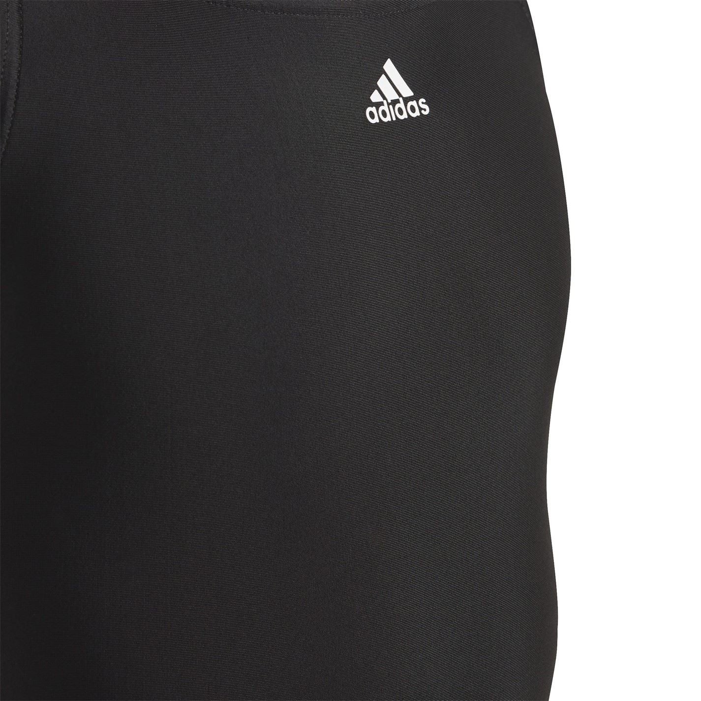 adidas Three Stripe Swimsuit Junior Girls