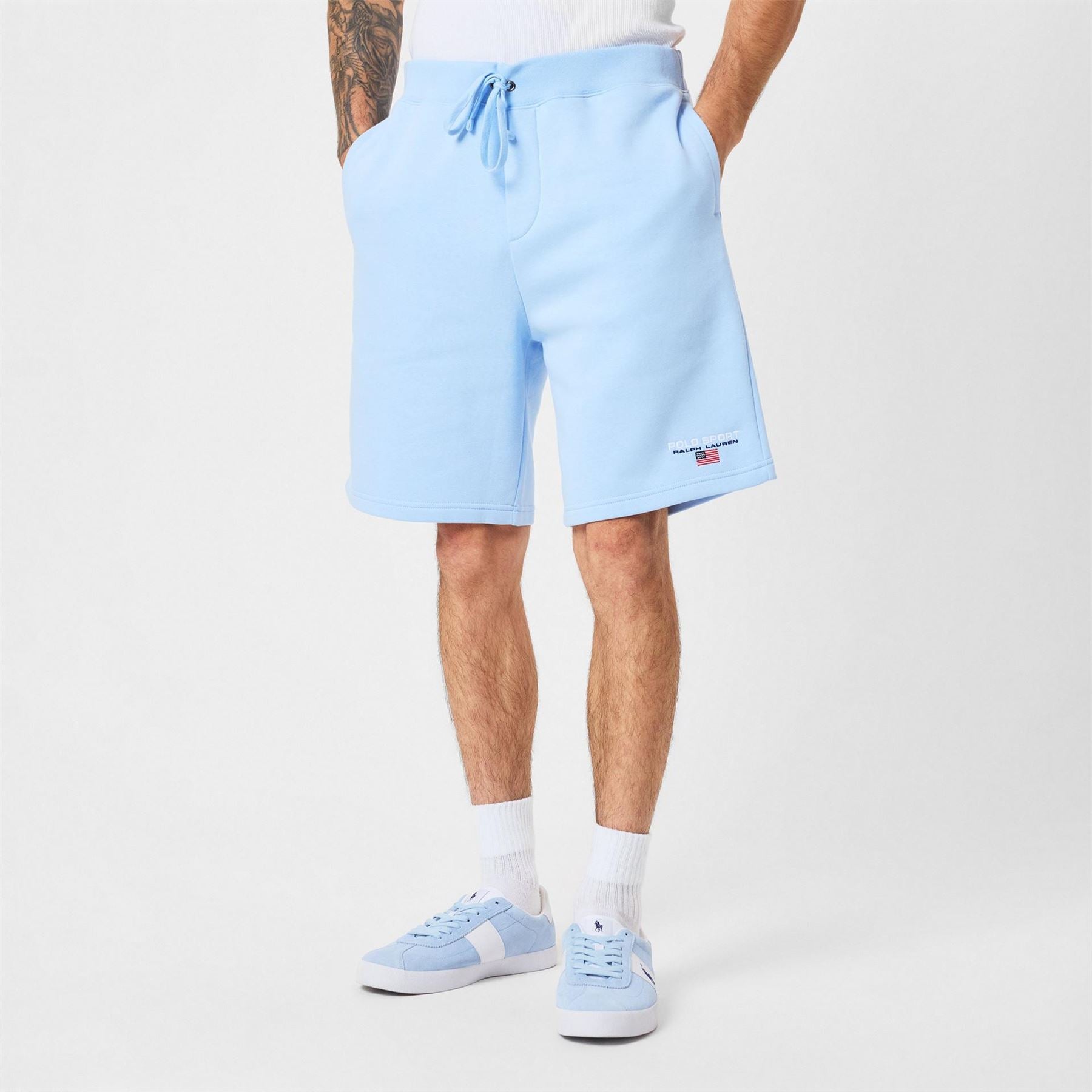 Polo Sport by Ralph Lauren Fleece Drawstring Jogger Shorts