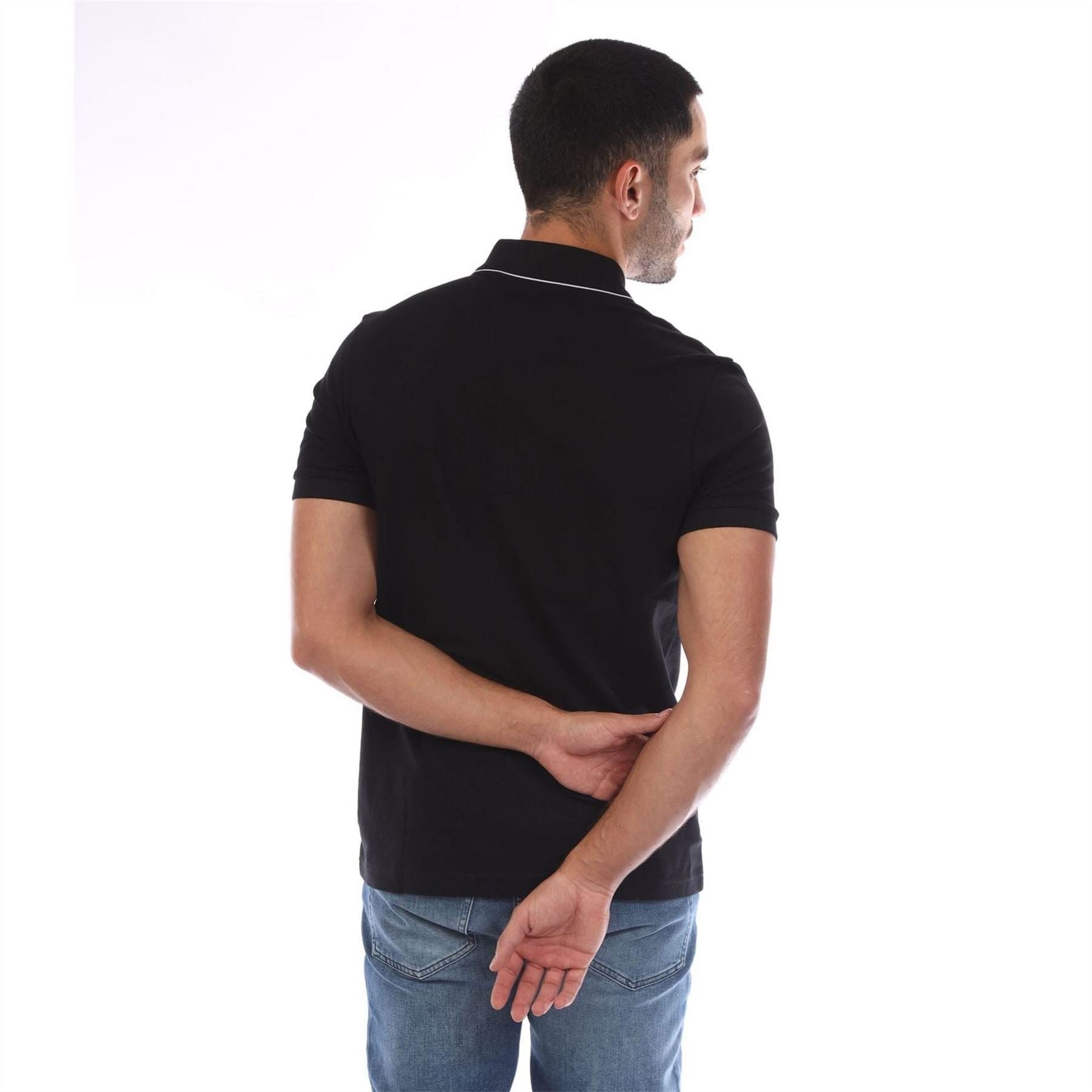 Boss 4 Slim Fit Polo Shirt With Tonal Logo