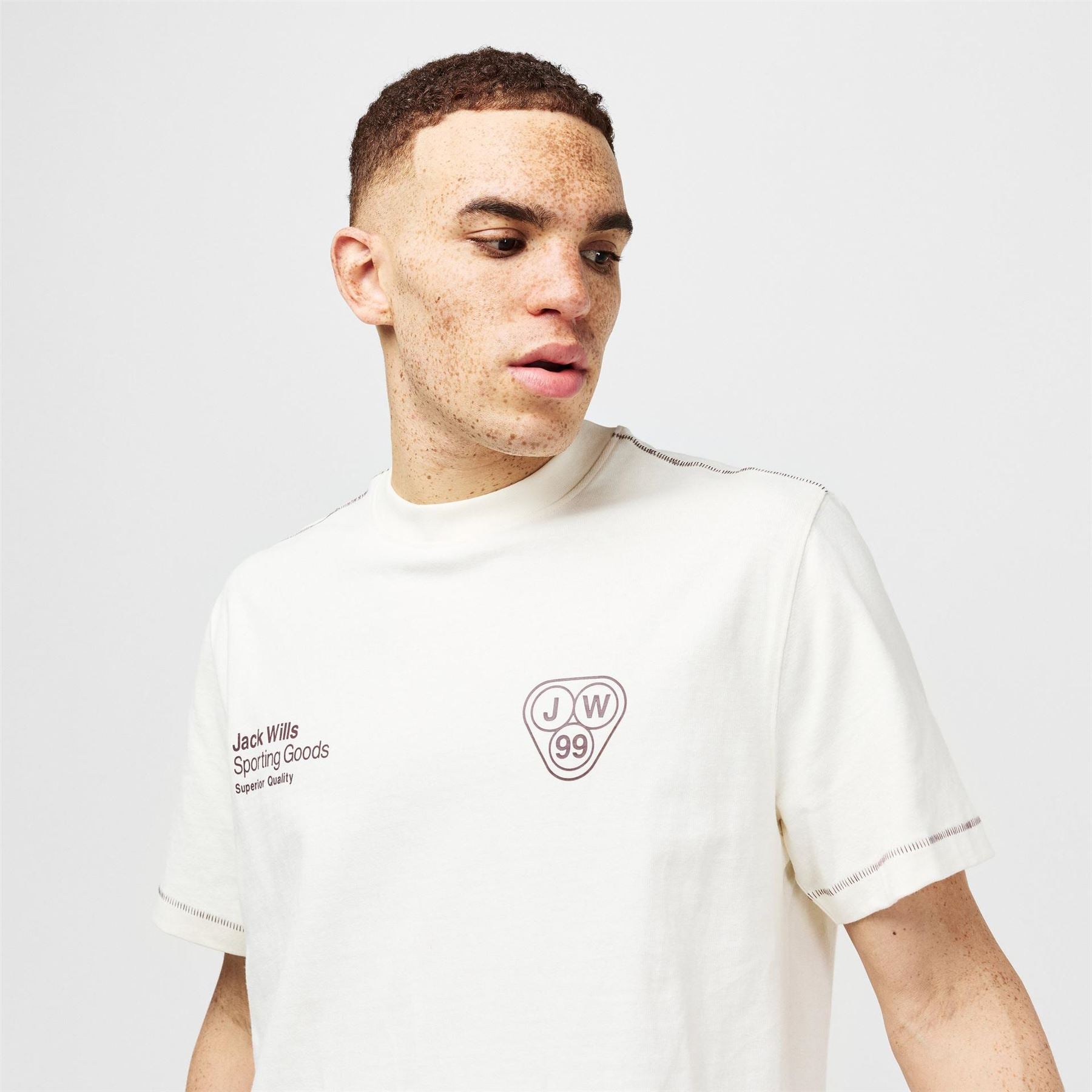 Jack Wills Regular Fit Crew Neck T-Shirt