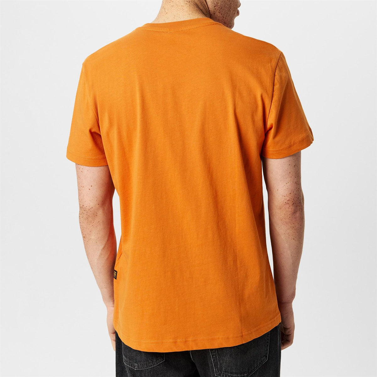 G Star Lettering Crew Neck Regular Fit T-Shirt