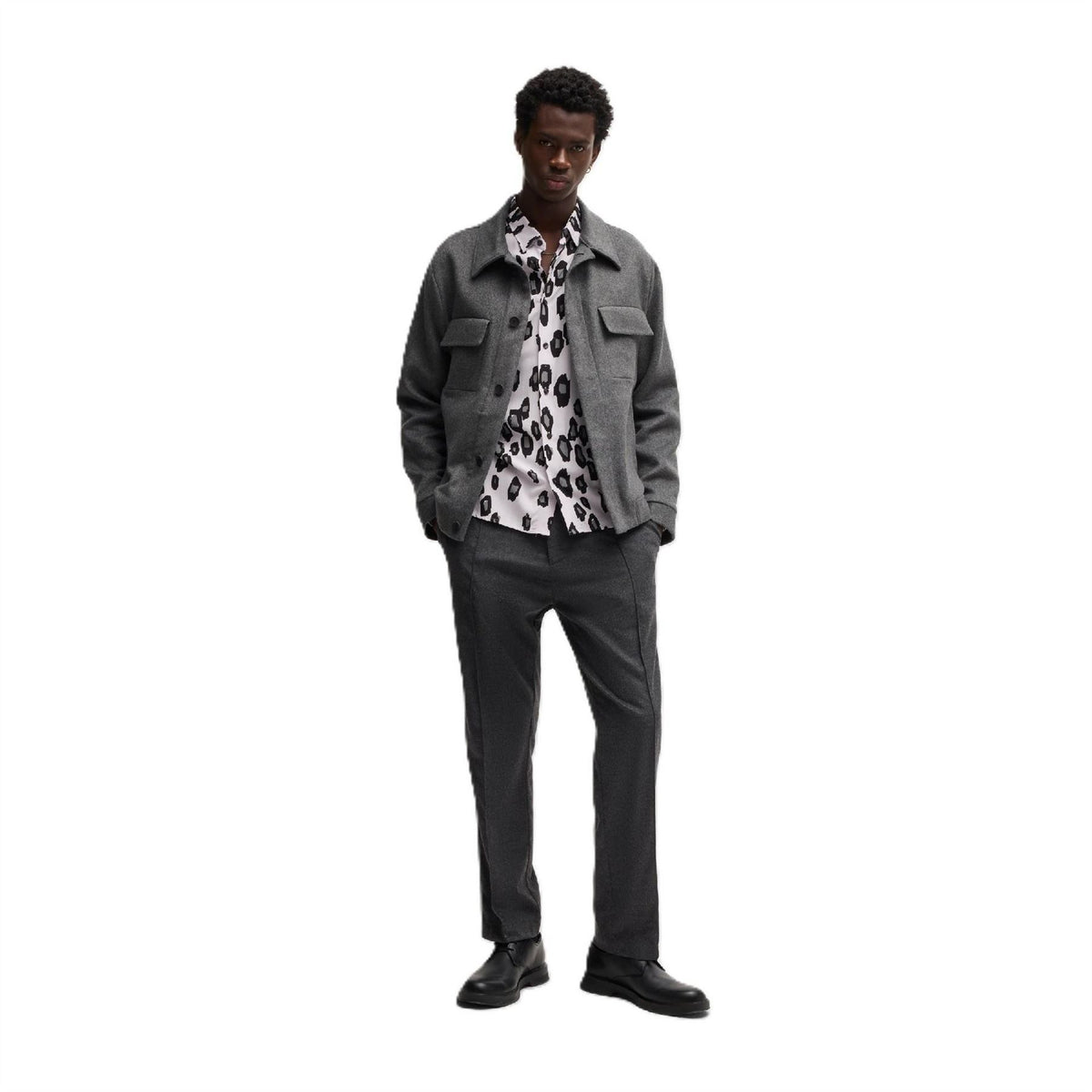 Hugo Randy243 Straight Leg Trousers
