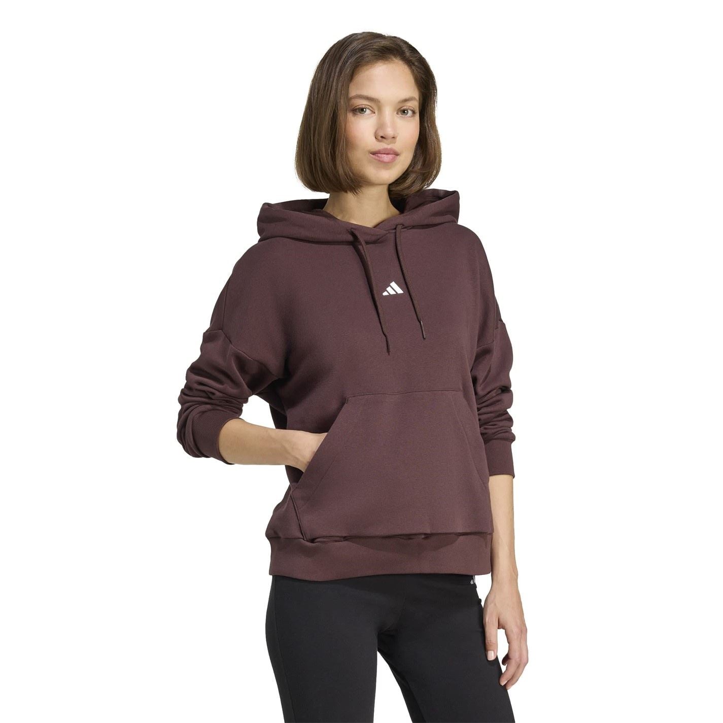 adidas Badge Of Sport Hoodie Ladies