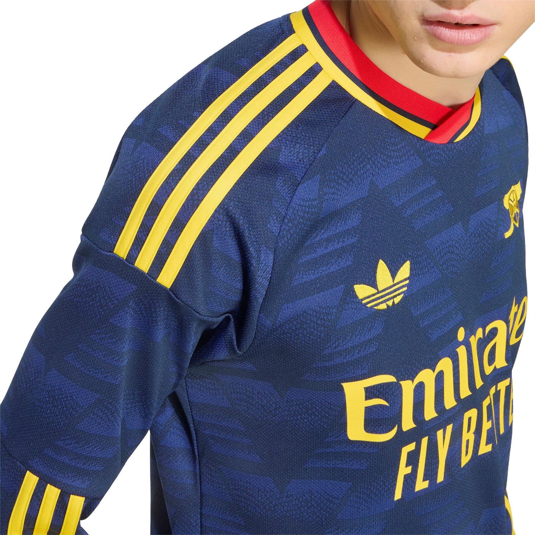 adidas Mens Away Long Sleeved Shirt 2026 27
