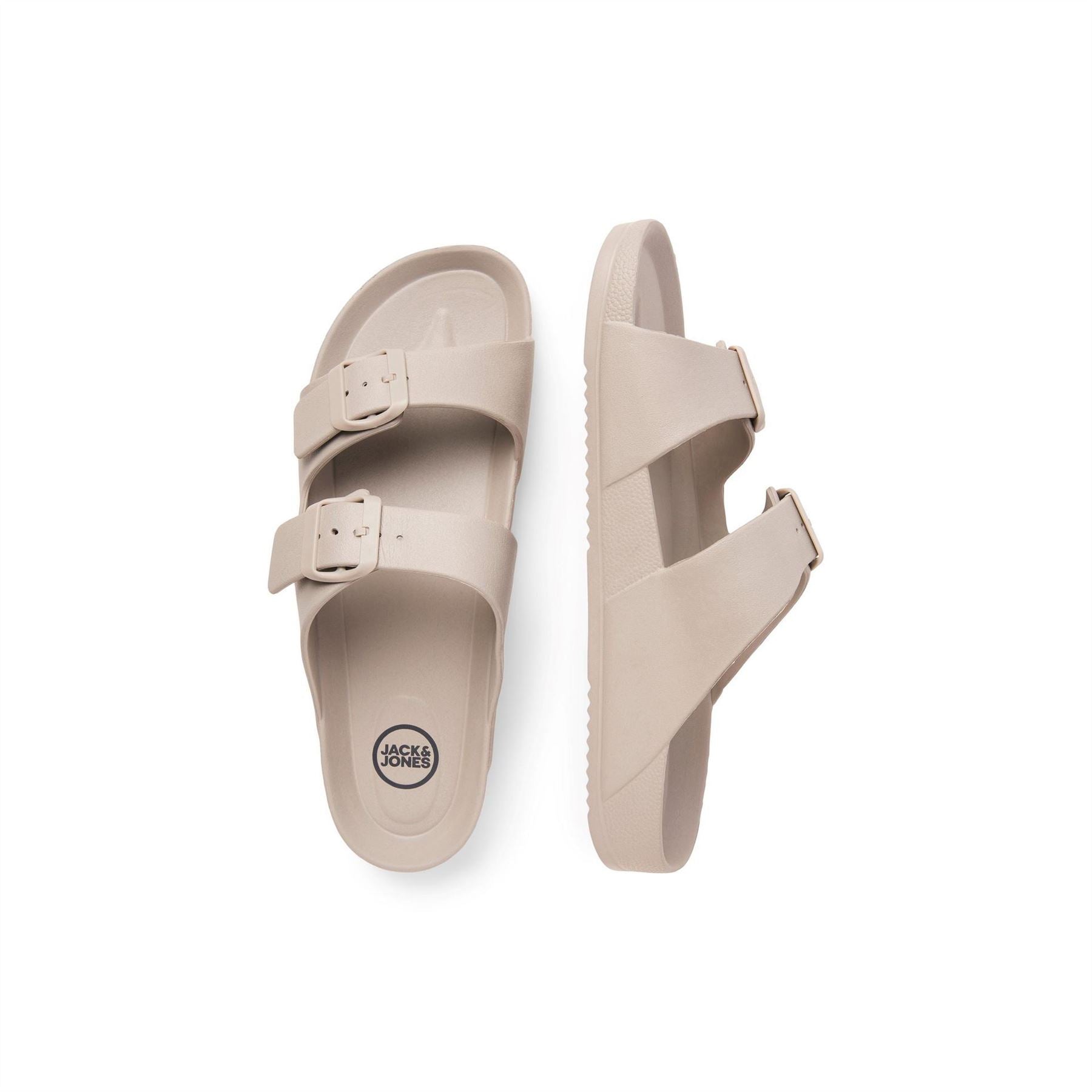 Jack and Jones Pisa Moulded Open Toe Flat Heel Slides
