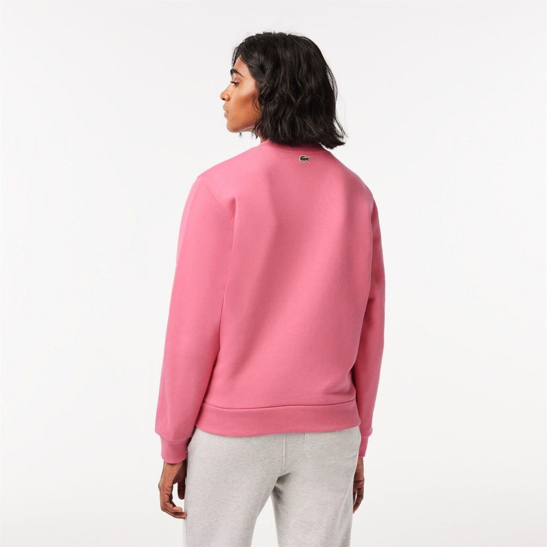 Lacoste Fit Organic Cotton Fleece Sweatshirt
