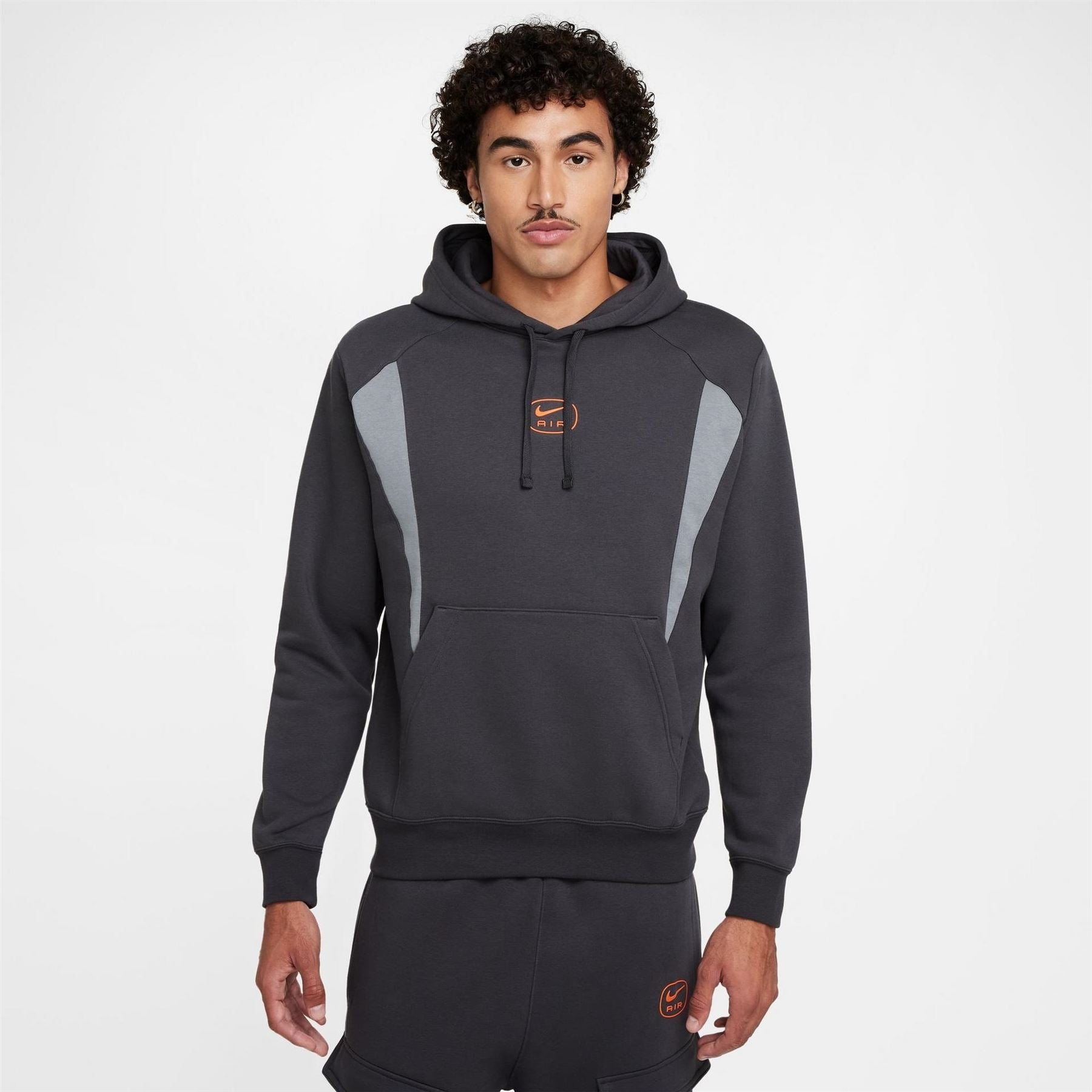 Nike Hooded Relaxed Fit Long Sleeve Sweatshirt