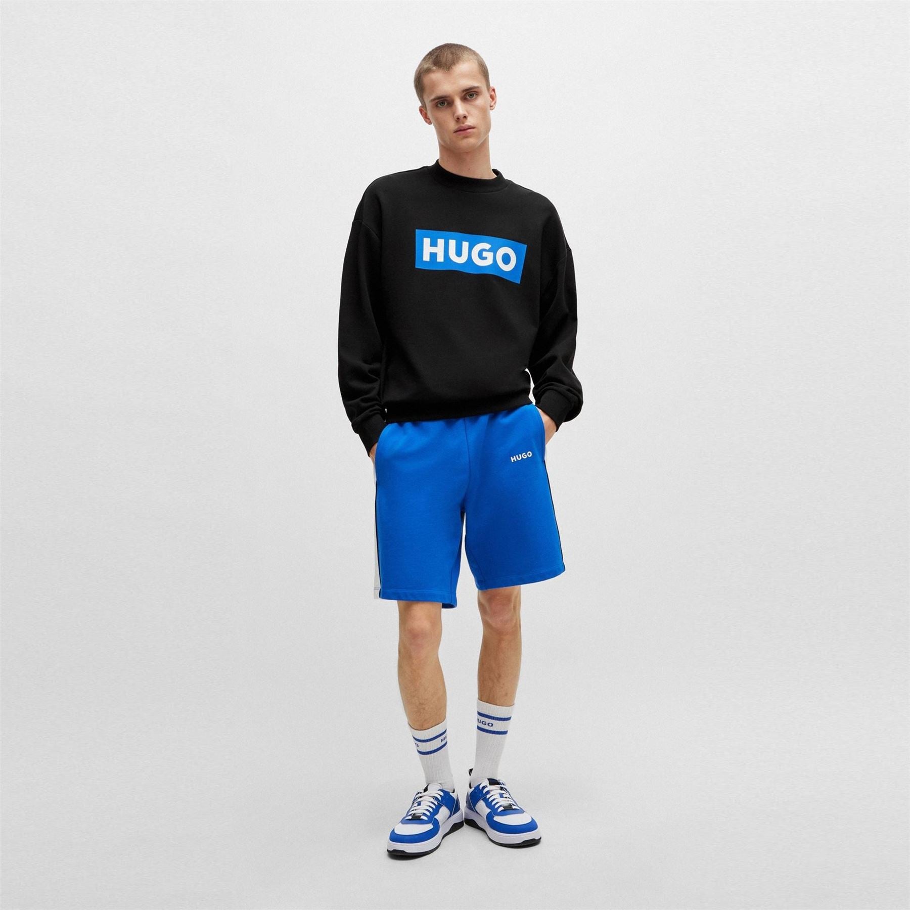 Hugo Crew Neck Regular Fit Sweatshirt