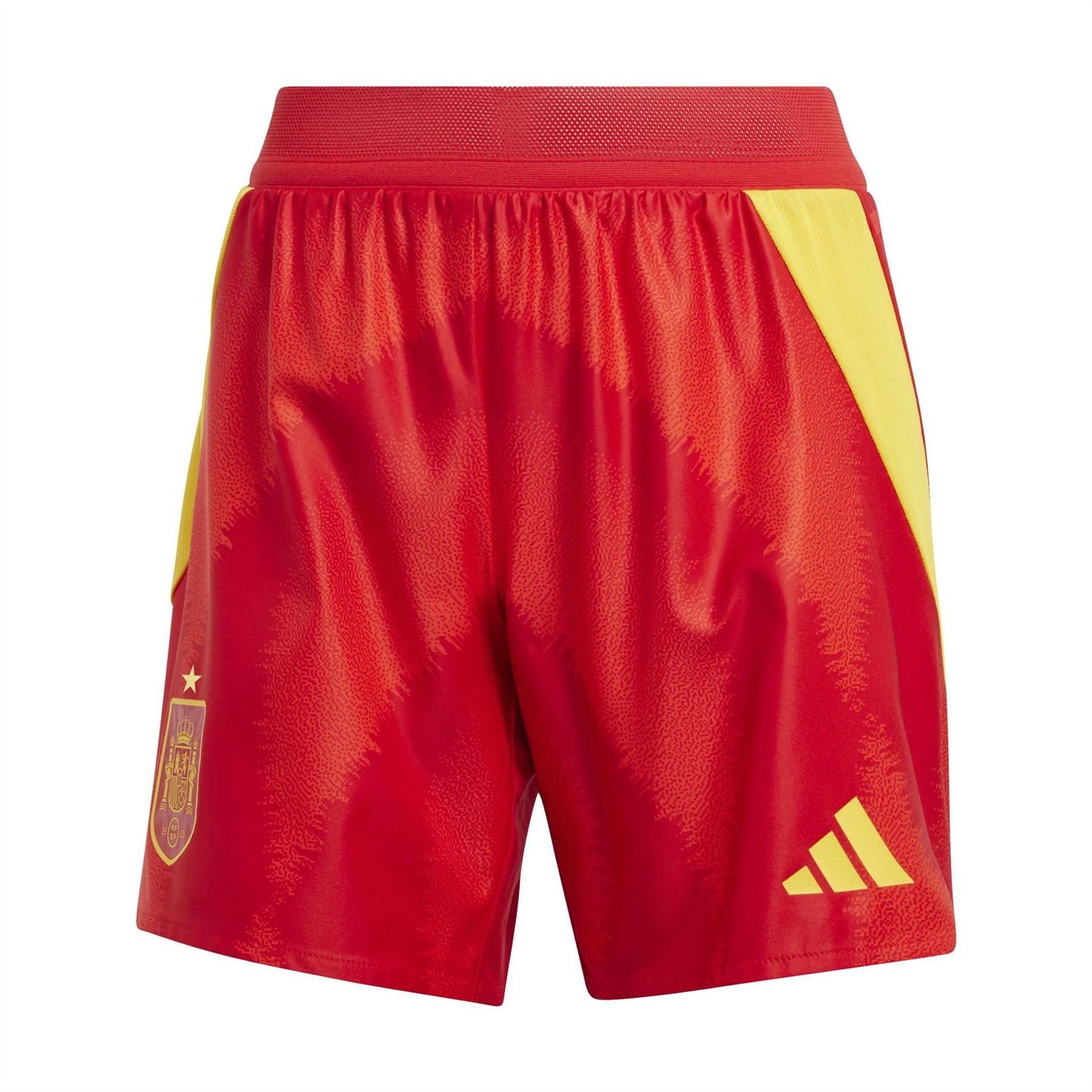 adidas Color Block Straight Leg Soccer Bermuda Shorts