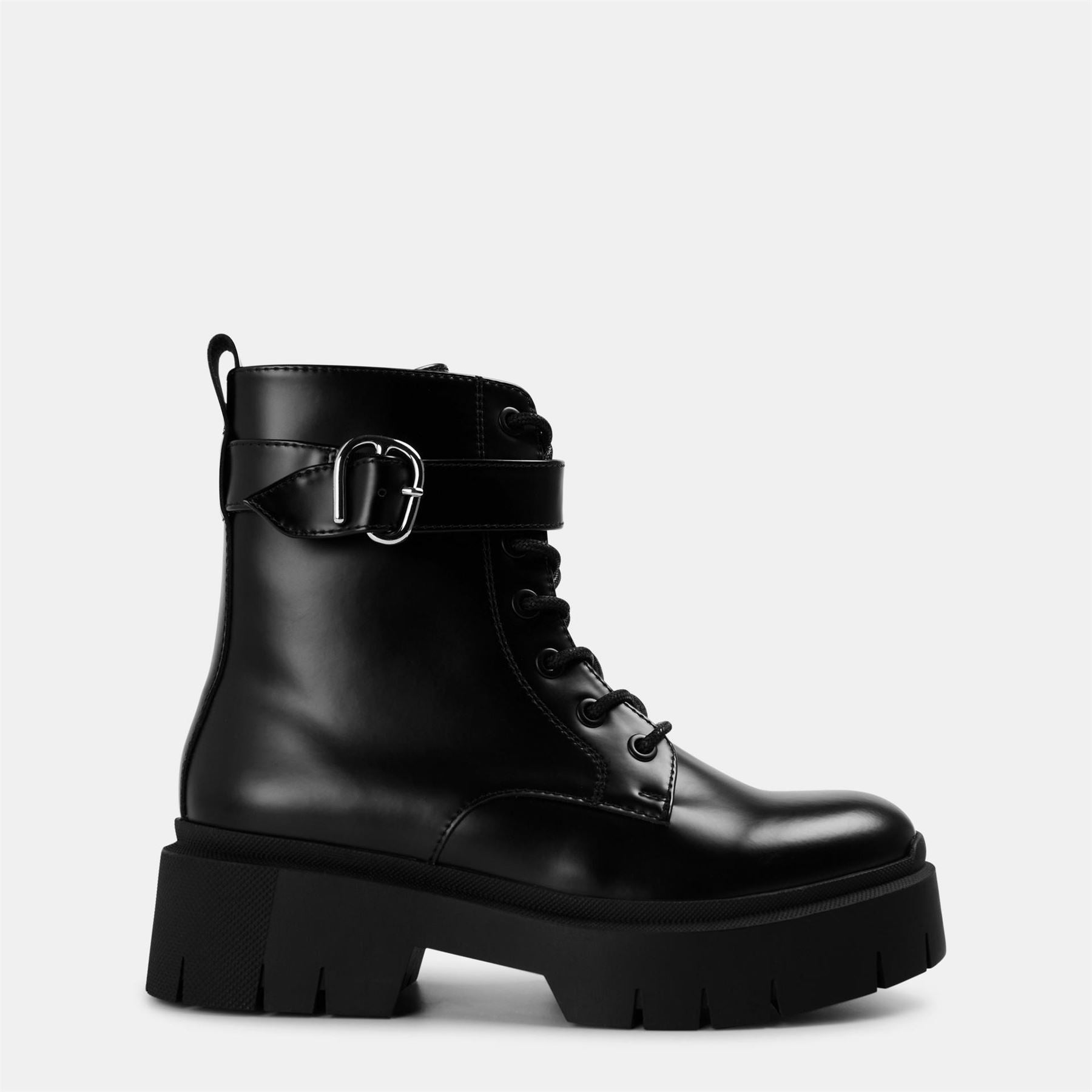 Hugo Kris Luboot Brom Combat Lace-Up Boots