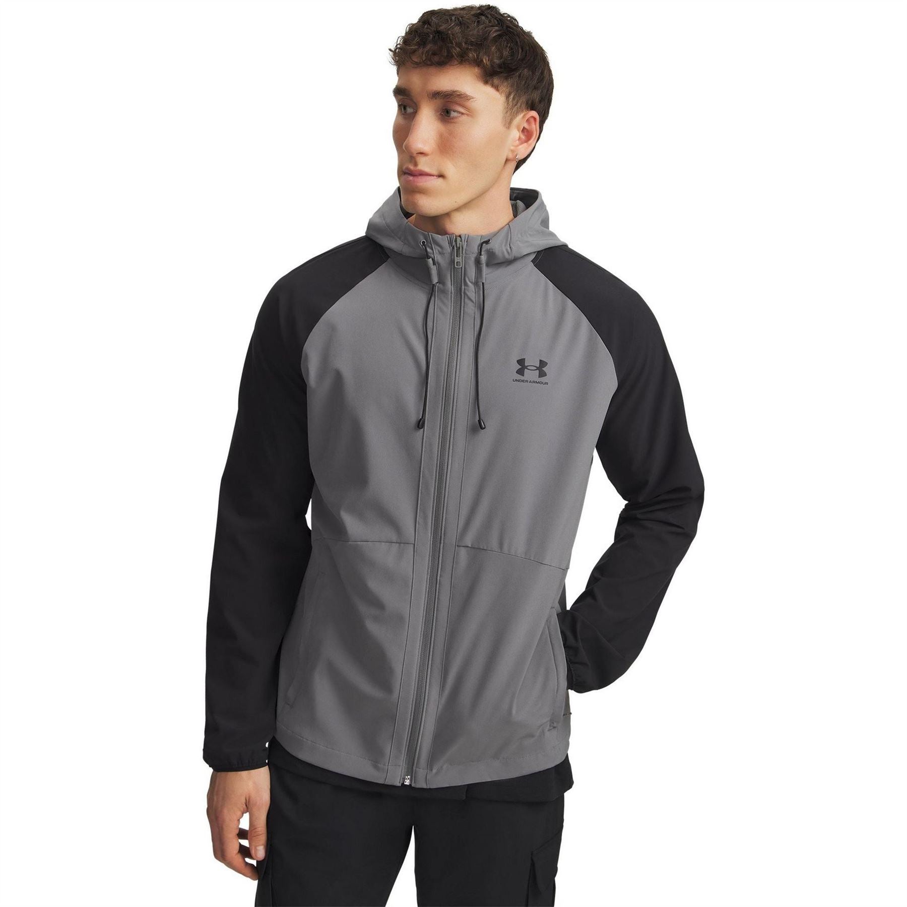 Under Armour Hooded Relaxed Fit Windbreaker Jacket