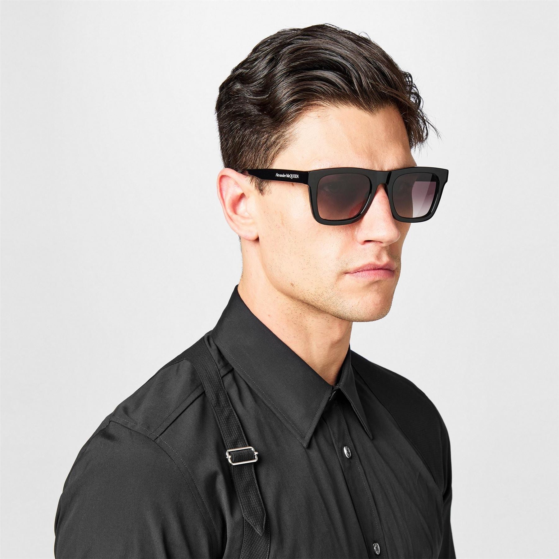 Alexander McQueen Logo Sunglasses