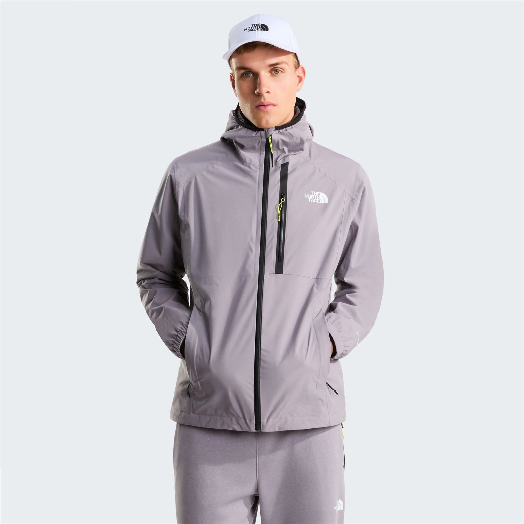 The North Face Mens North Face Mountain Athletics Rainlit Hooded Anorak