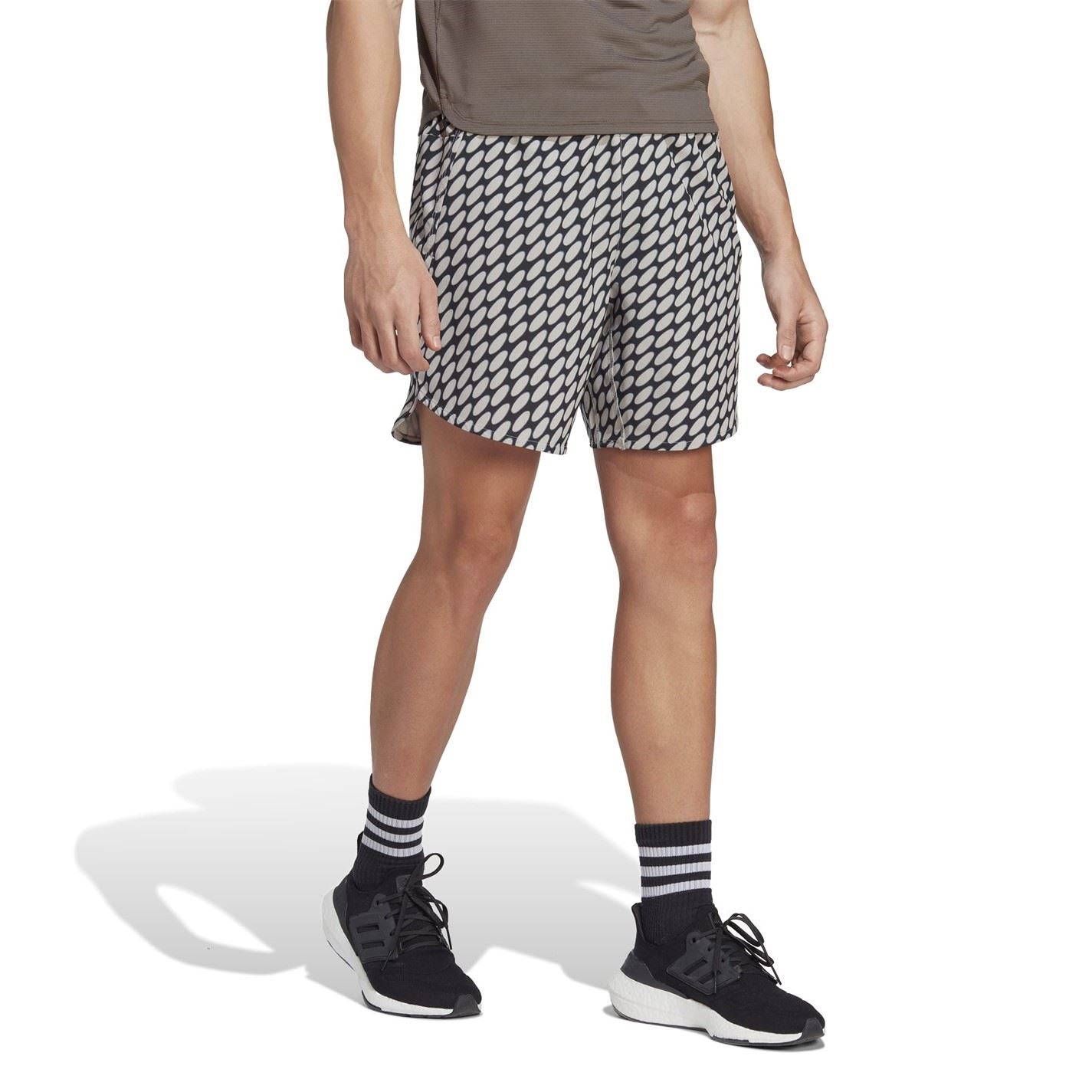 adidas Mens X Marimekko Designed For Training Shorts Me Gym Shorts