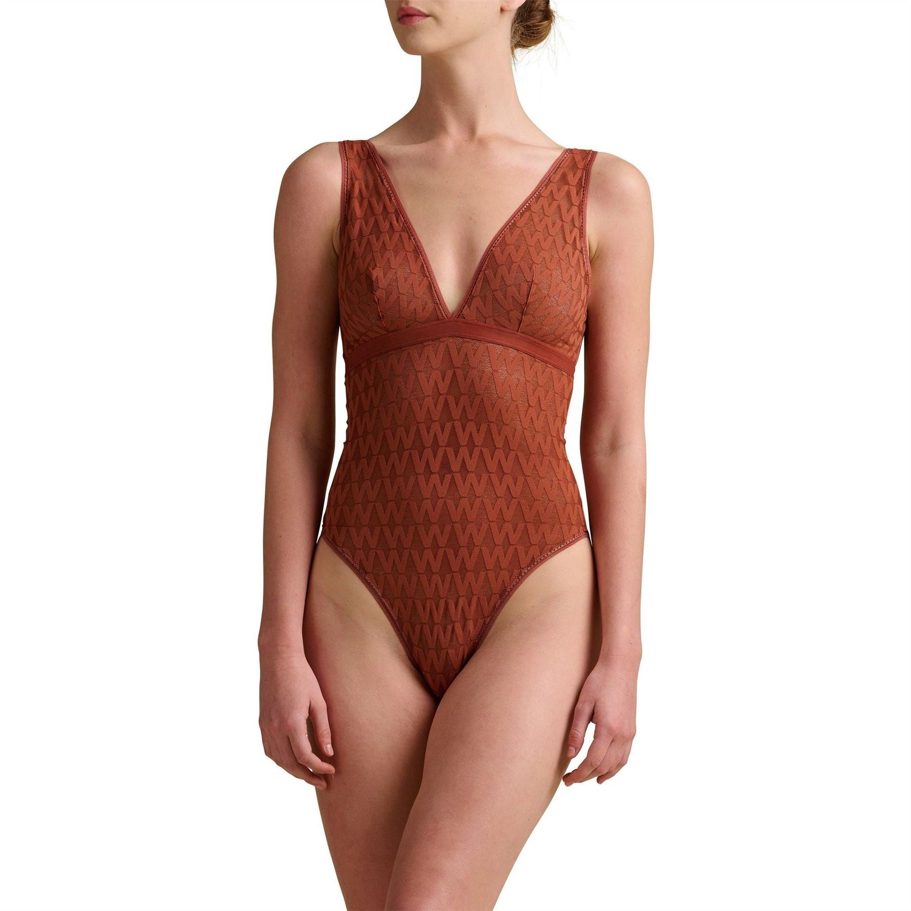 Wolford Net Logo Bodysuit