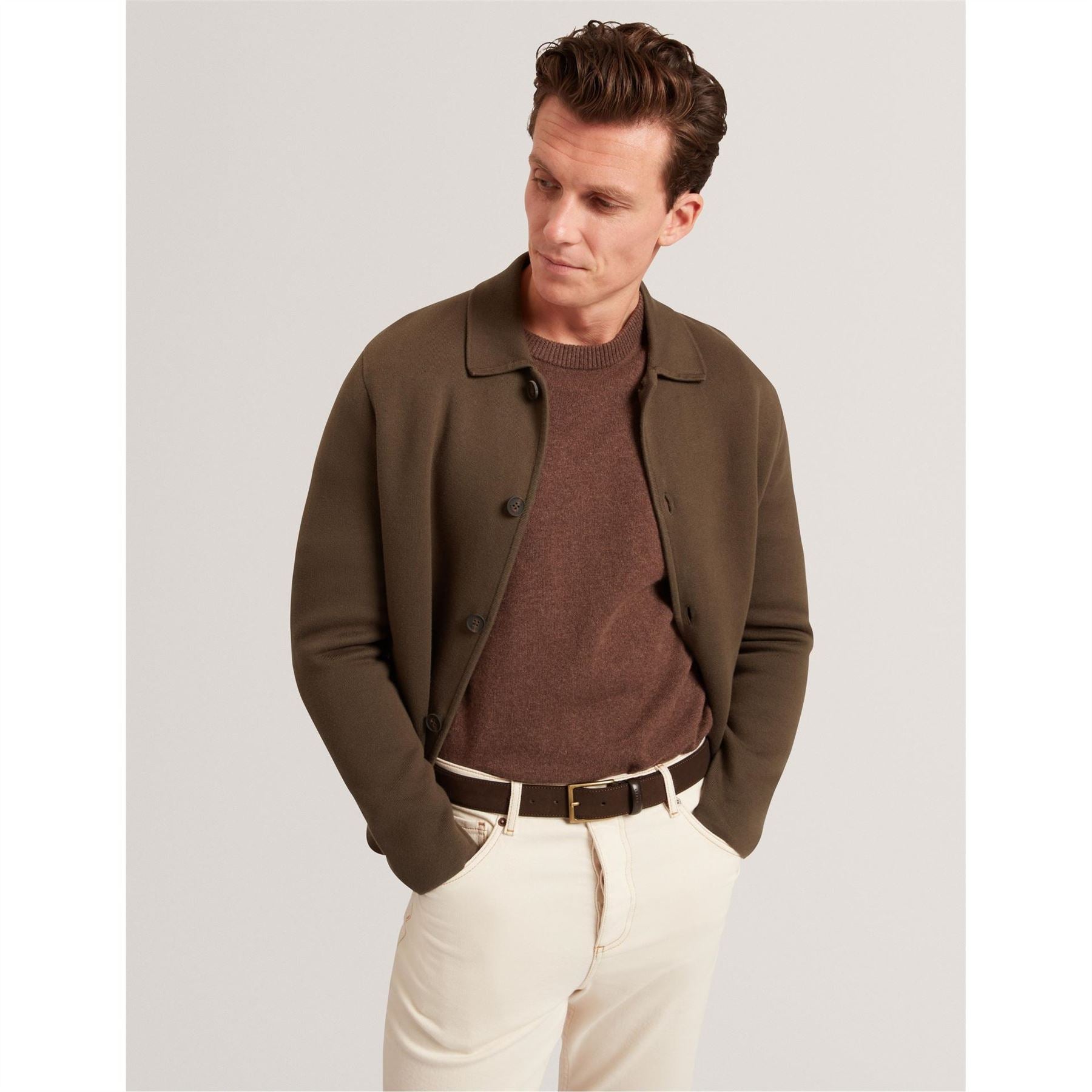 Ted Baker Knitted Hybrid Jacket