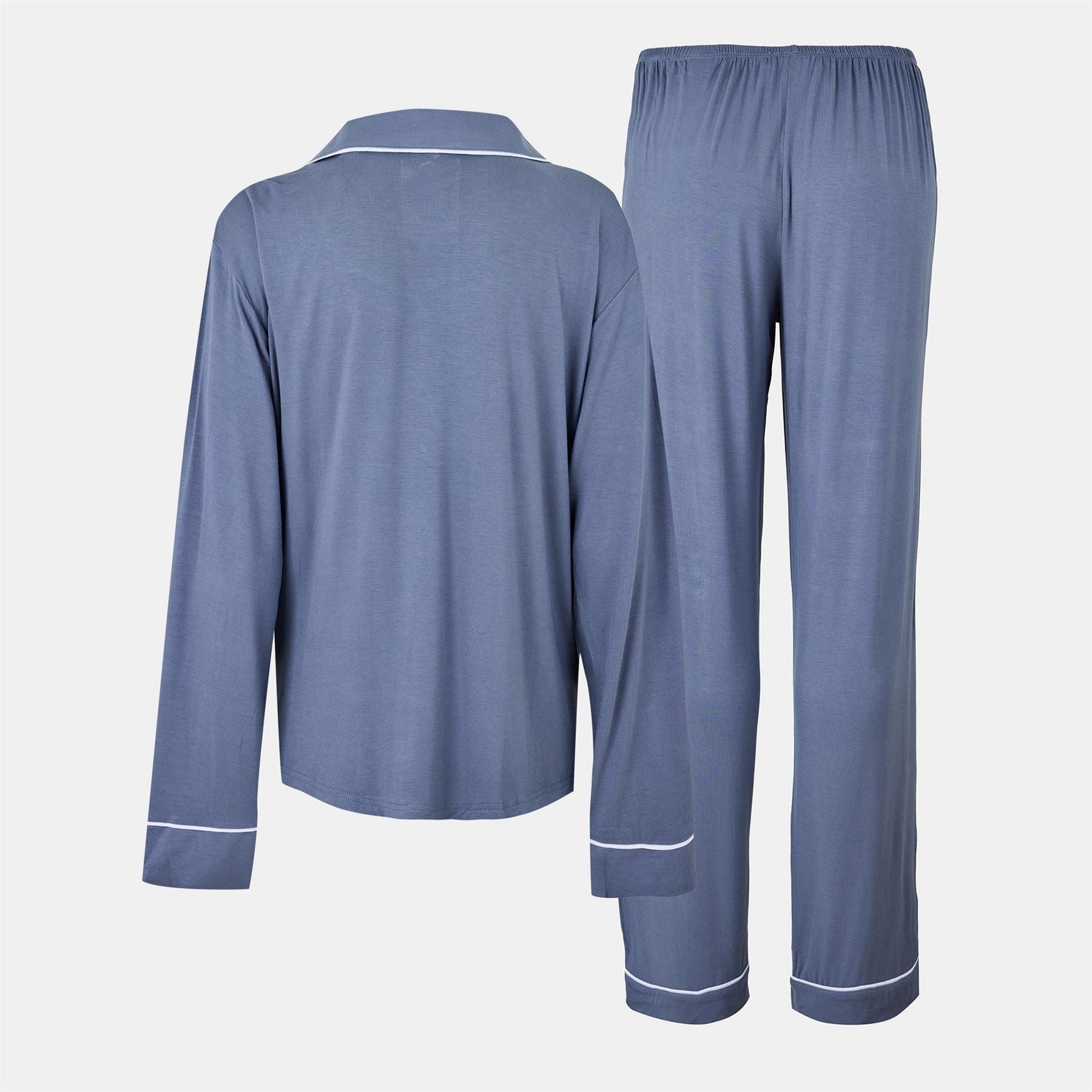Jack Wills Collared Neck Long Sleeve Pyjama Set