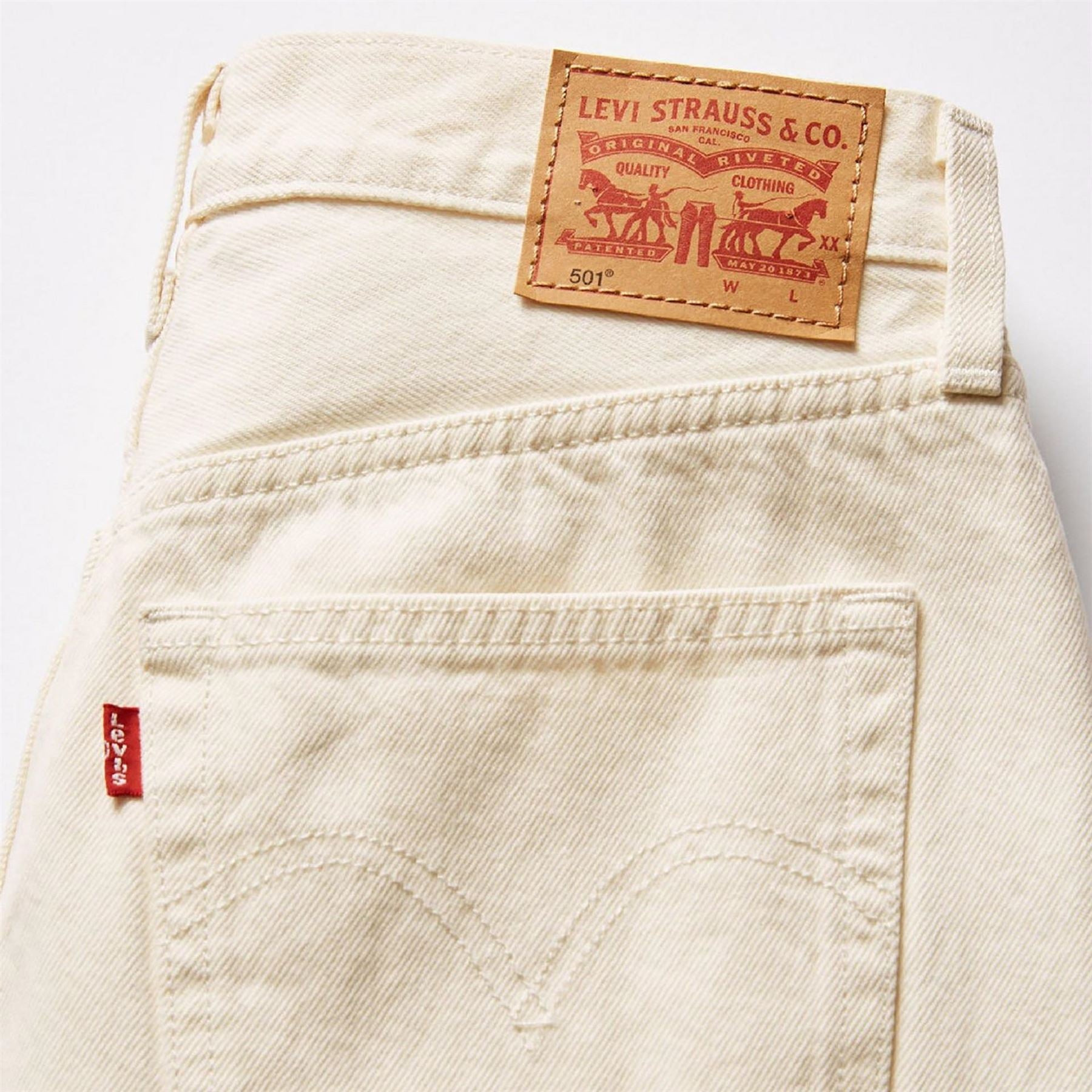 Levis 501 Crop Long Live The Queen