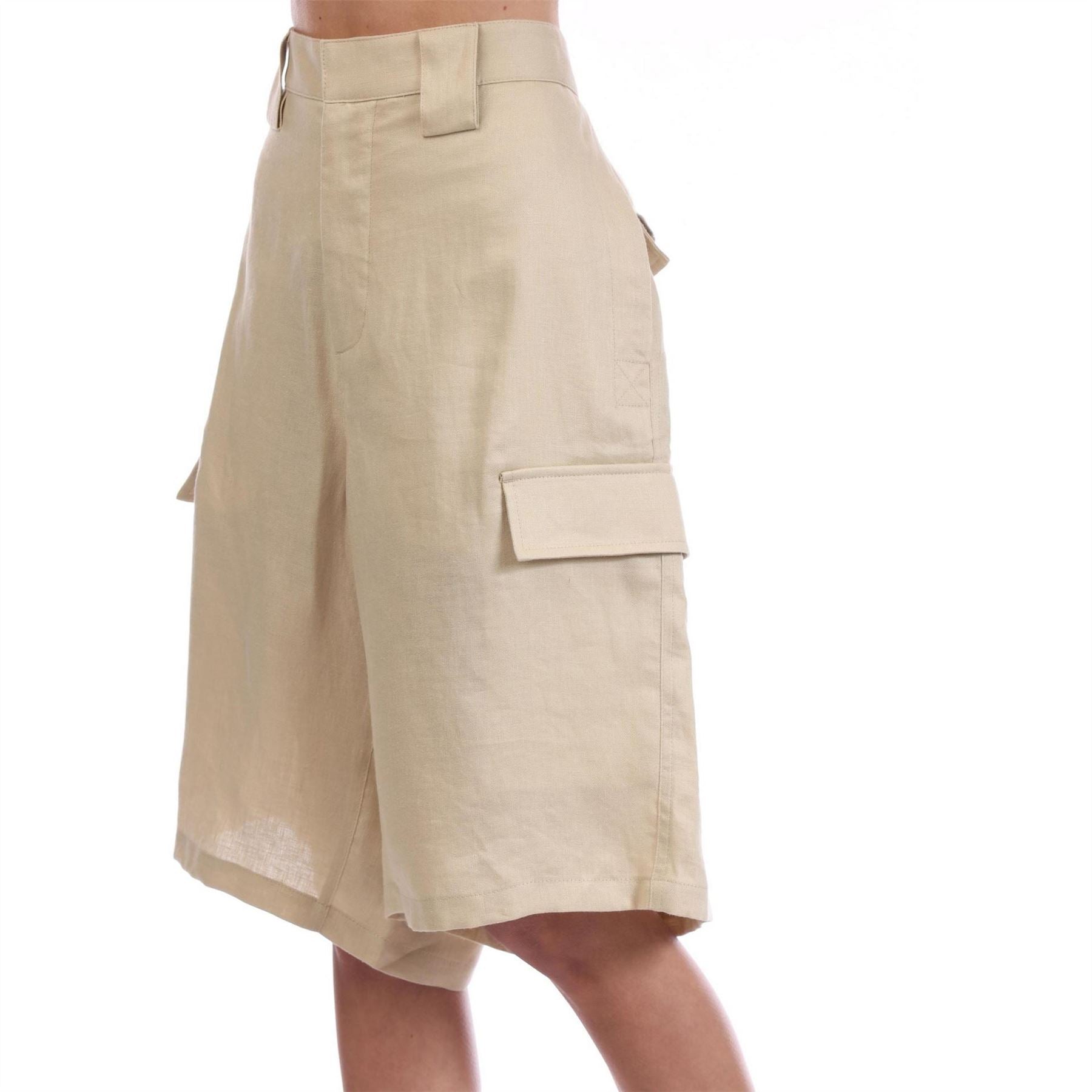 Off White Cargo Shorts