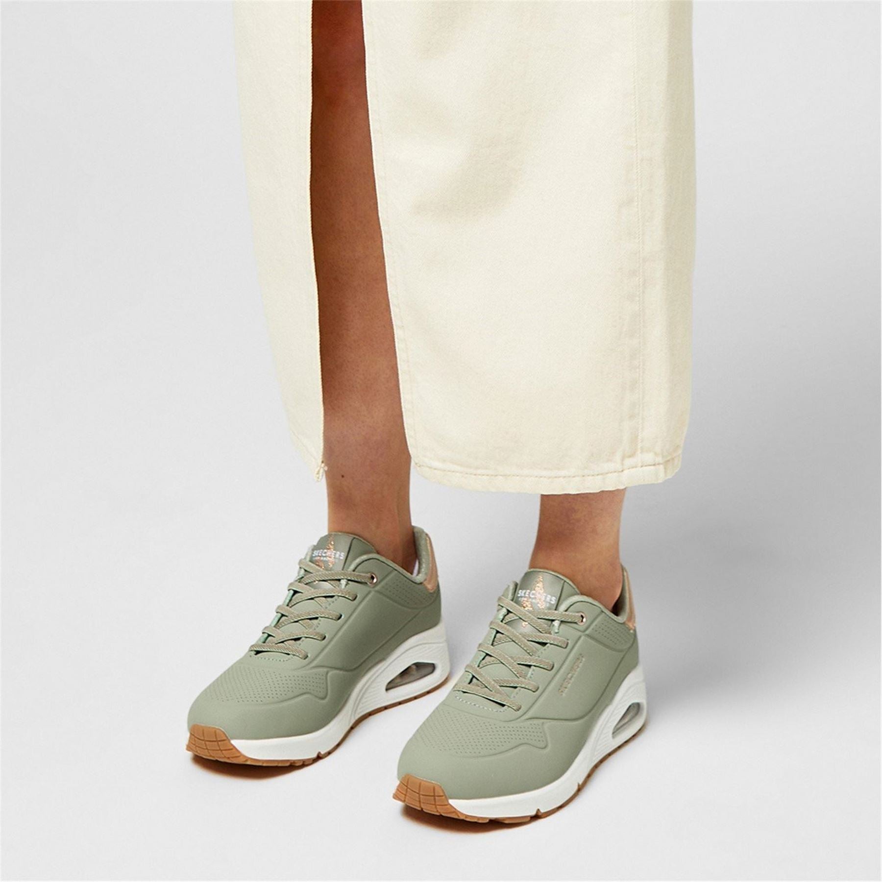 Skechers Womens Uno Stand On Air Trainers