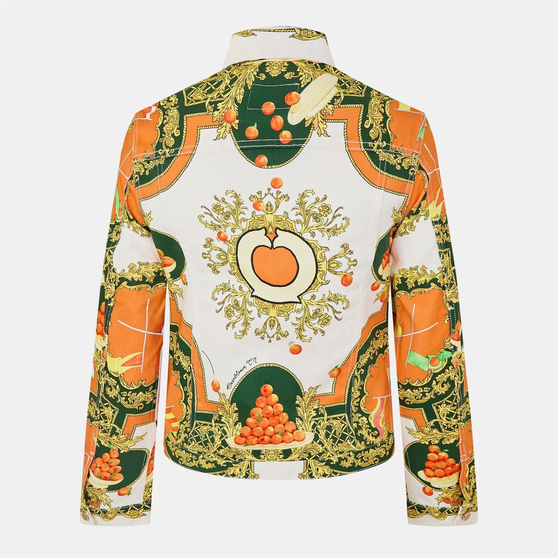 Casablanca Casa Print Denim Jacket