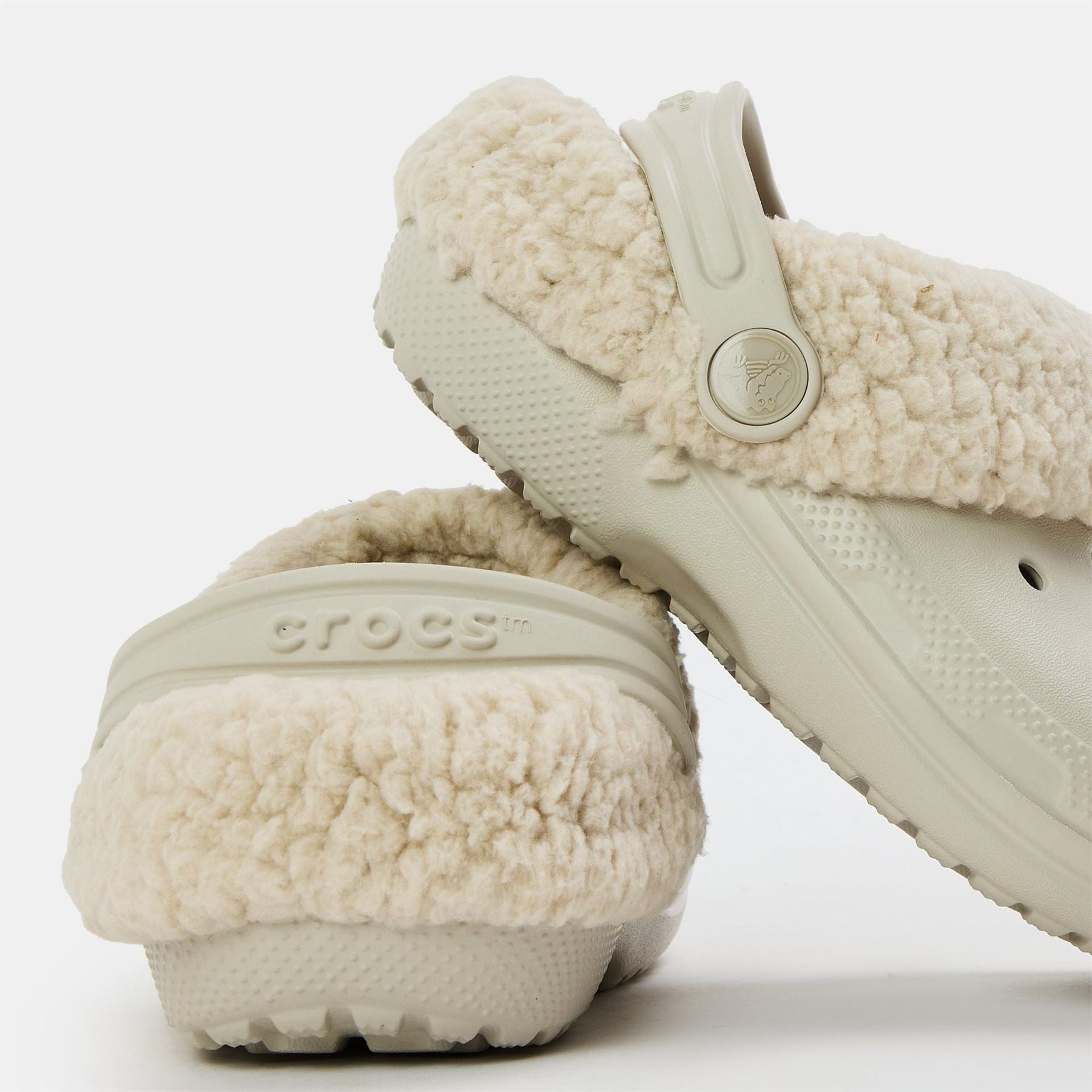 Crocs Blitzen Closed Toe Textured Shuv Clogs