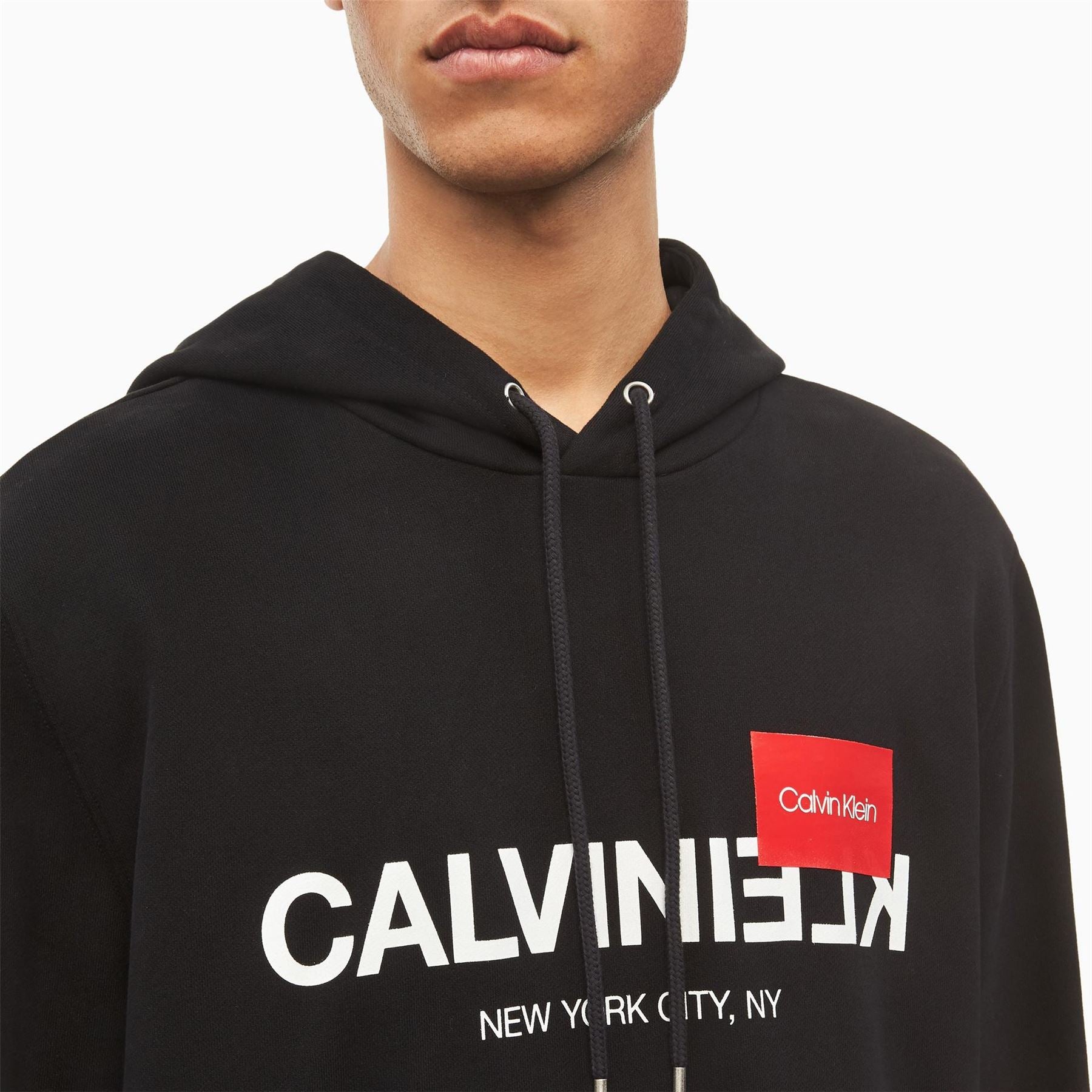 Calvin Klein Reverse Logo Hoodie