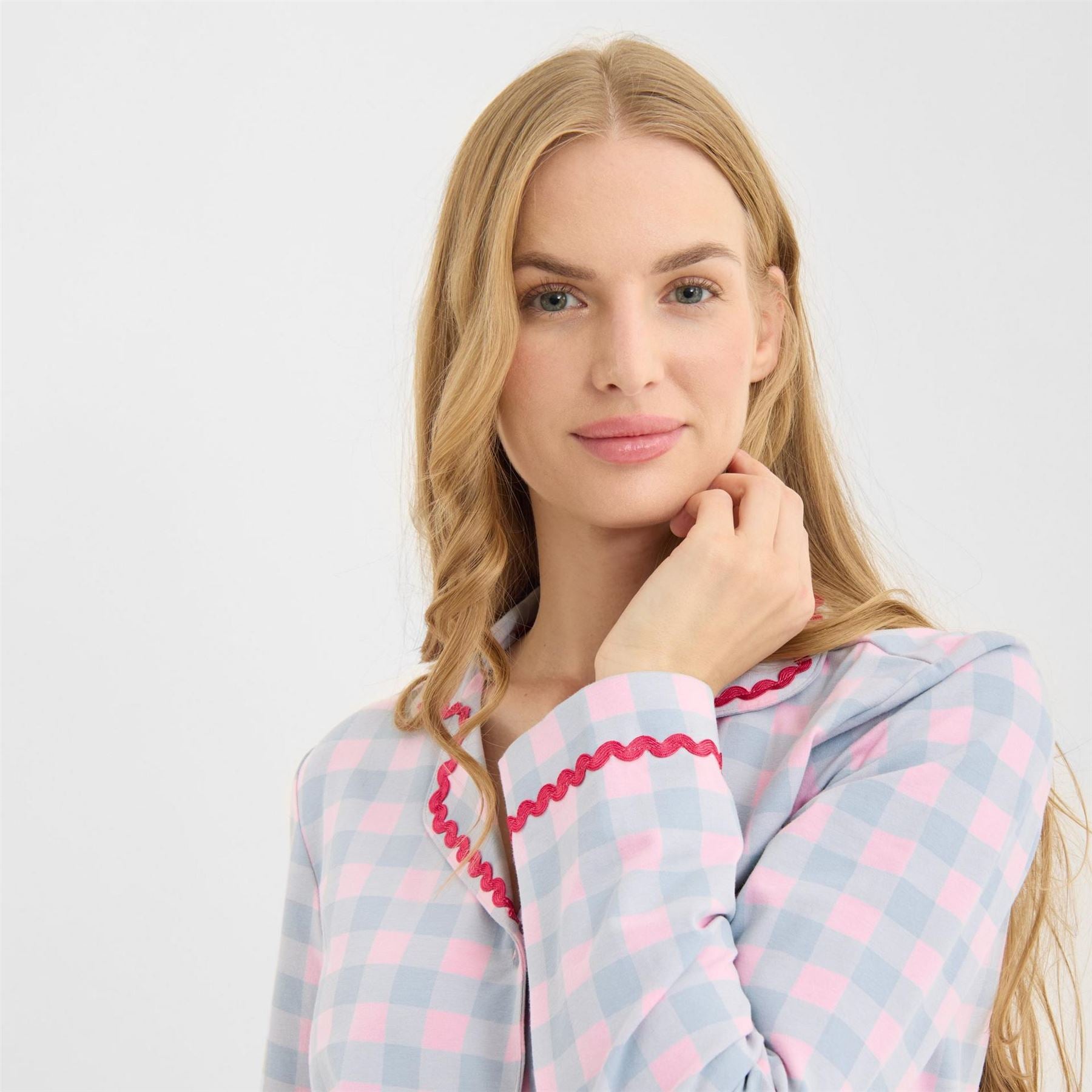 Chelsea Peers Wavy Trim Pjs
