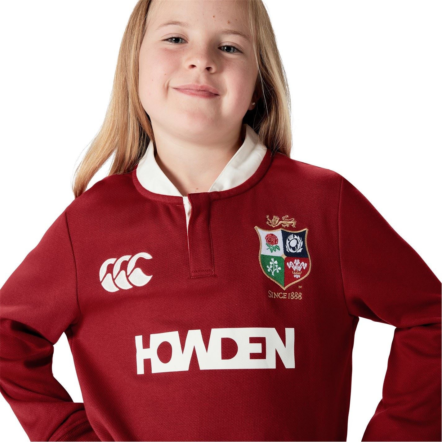 Canterbury British And Irish Lions 2025 Long Sleeve Classic Shirt Juniors