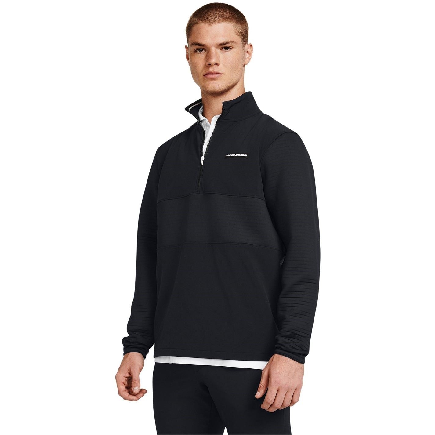 Under Armour Daytona Zip Neck High Collar Long Sleeve Sweatshirt