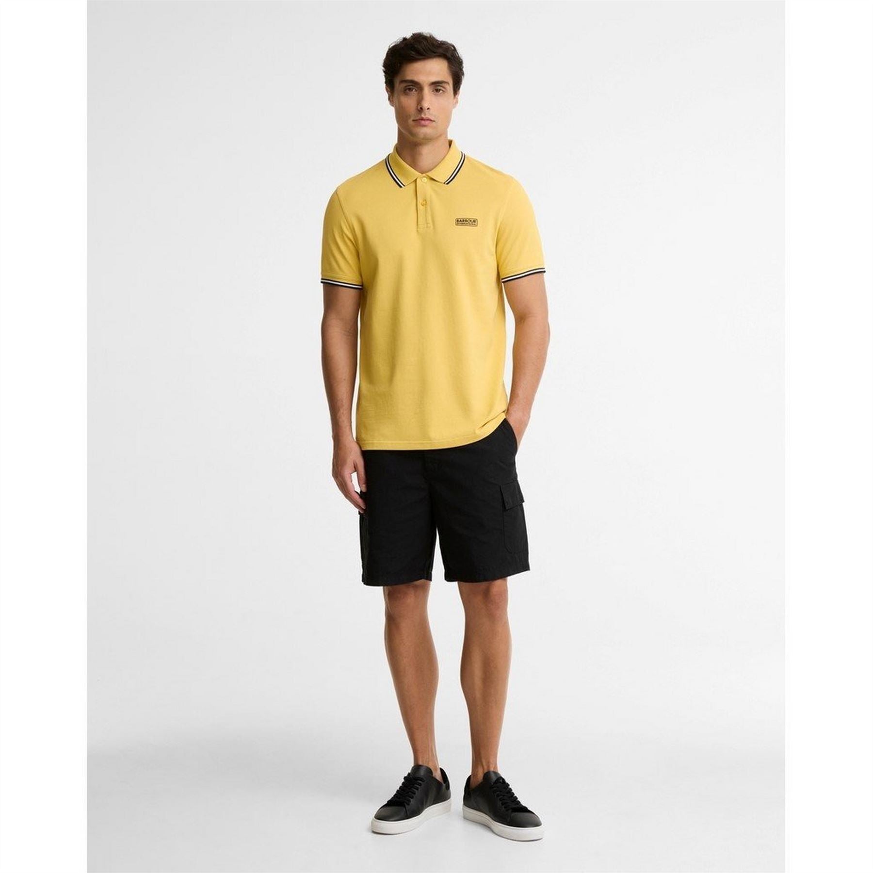 Barbour International Tipped Short Sleeve Polo Shirt