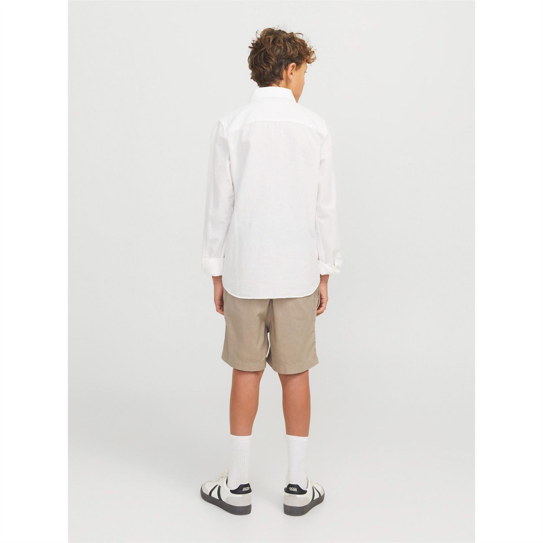 Jack and Jones Linen Woven Tracksuit Shorts