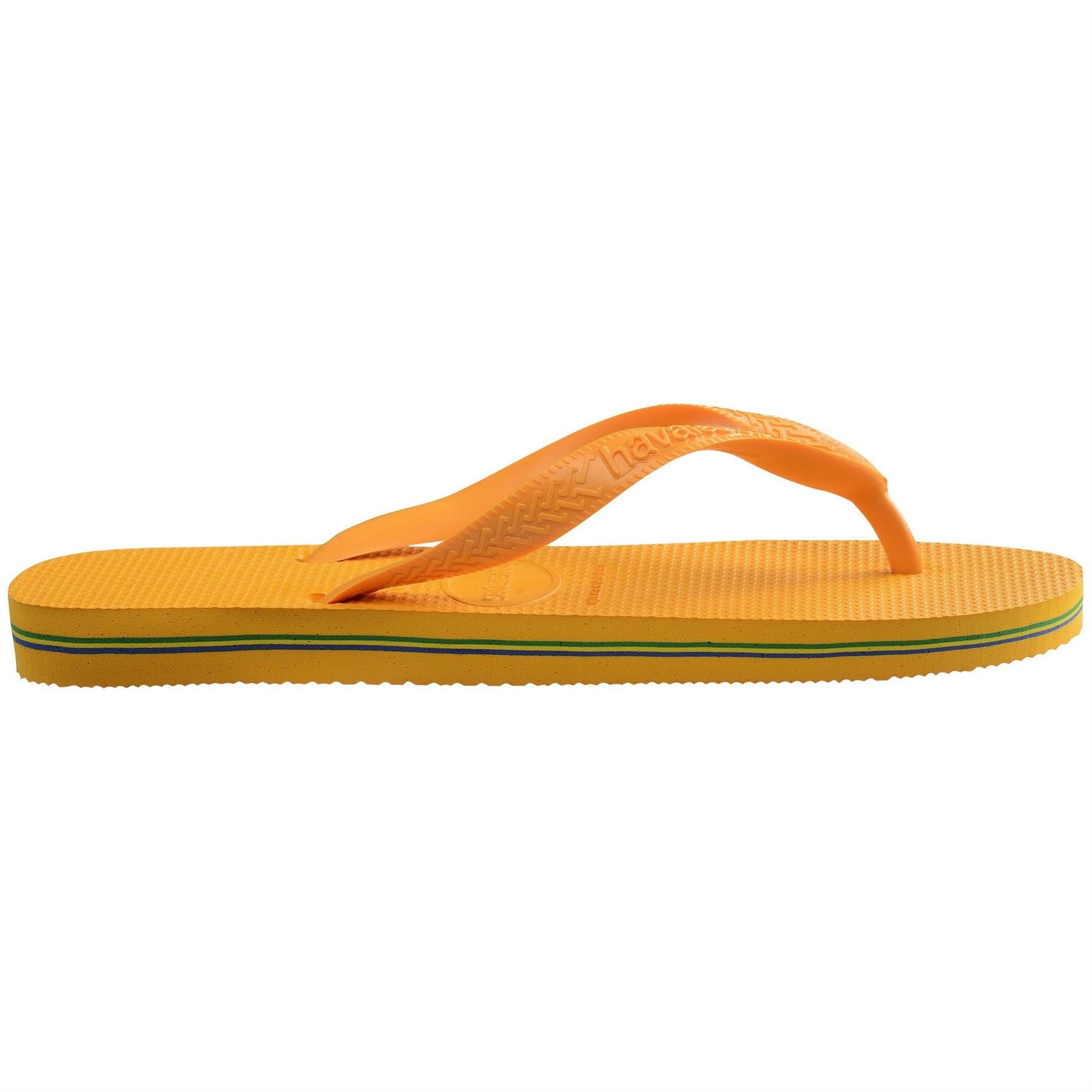 Havaianas Womens Hav. Brasil Pop Yellow 35 36 Flip Flops