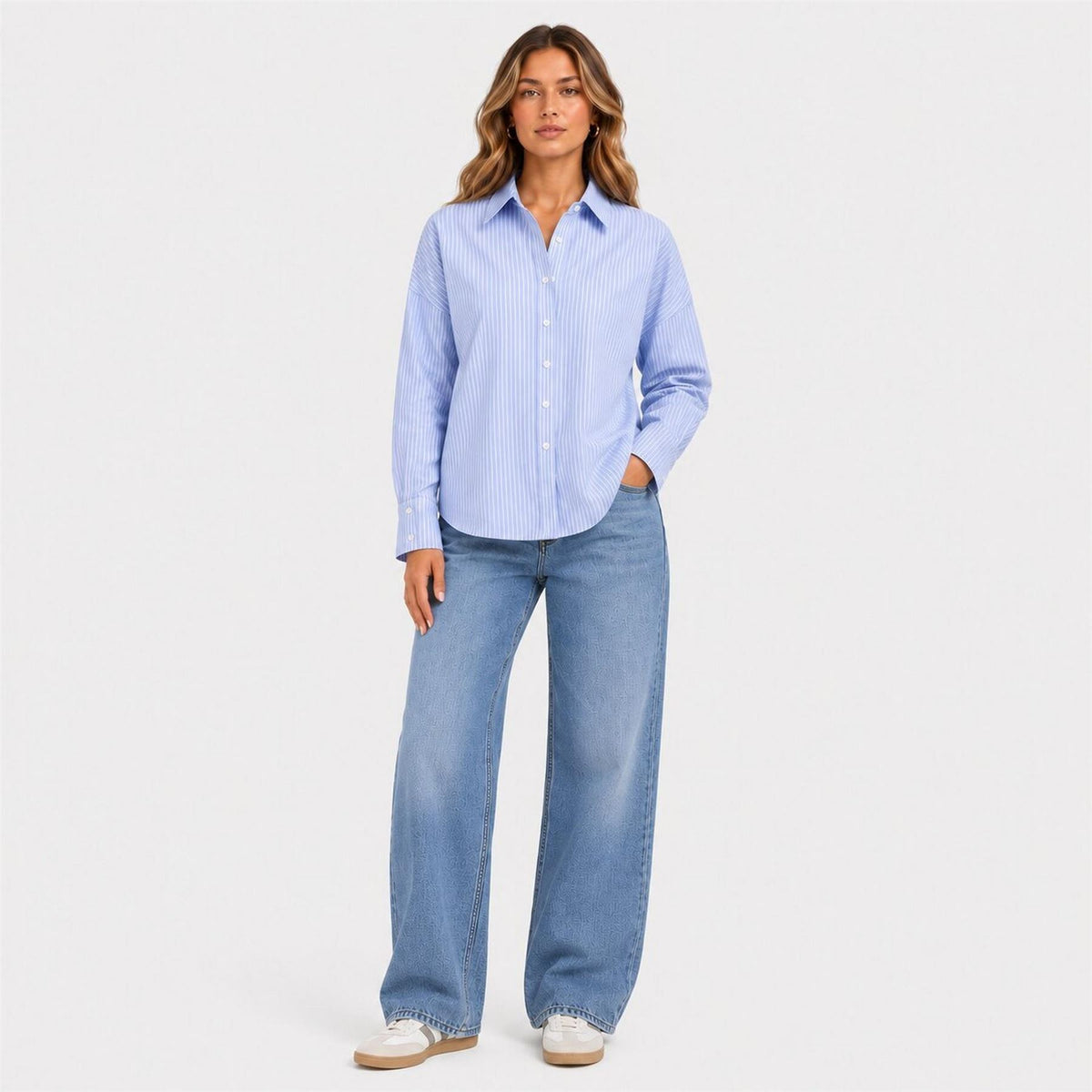 I Saw It First Tieback Long Sleeve Shirt