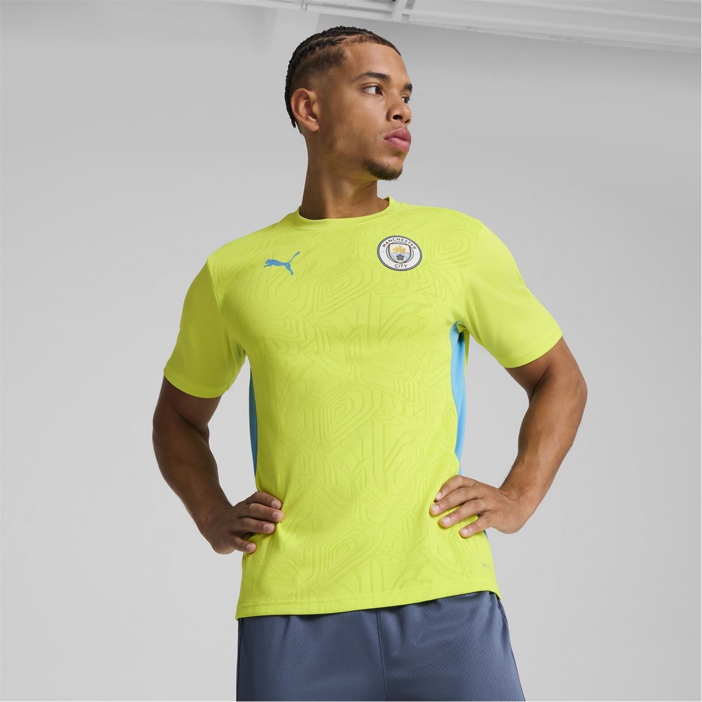 Puma Manchester City Fc Training Shirt 2024 2025 Adults