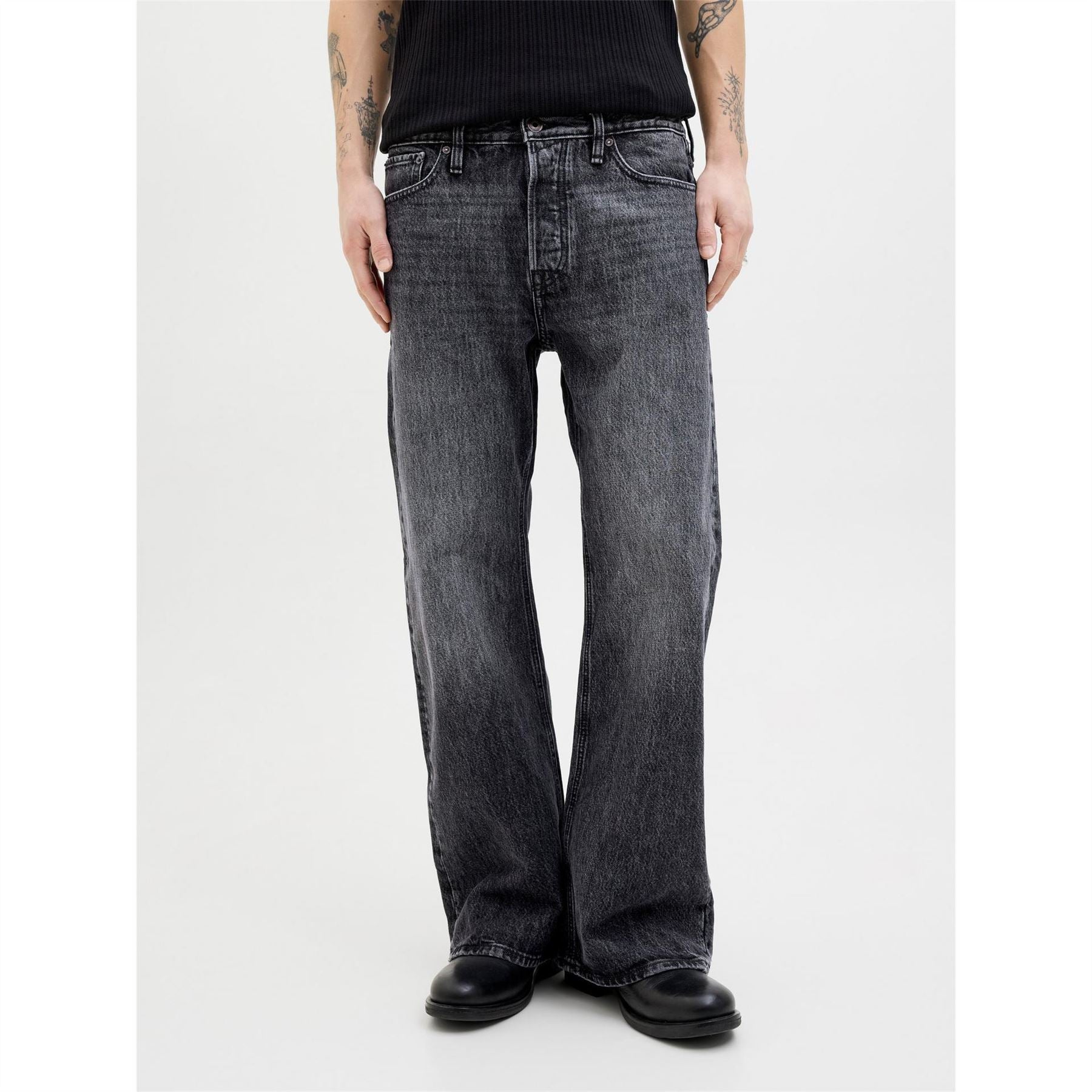 Jack and Jones Junior And Junior Toby Coop Flared Jeans